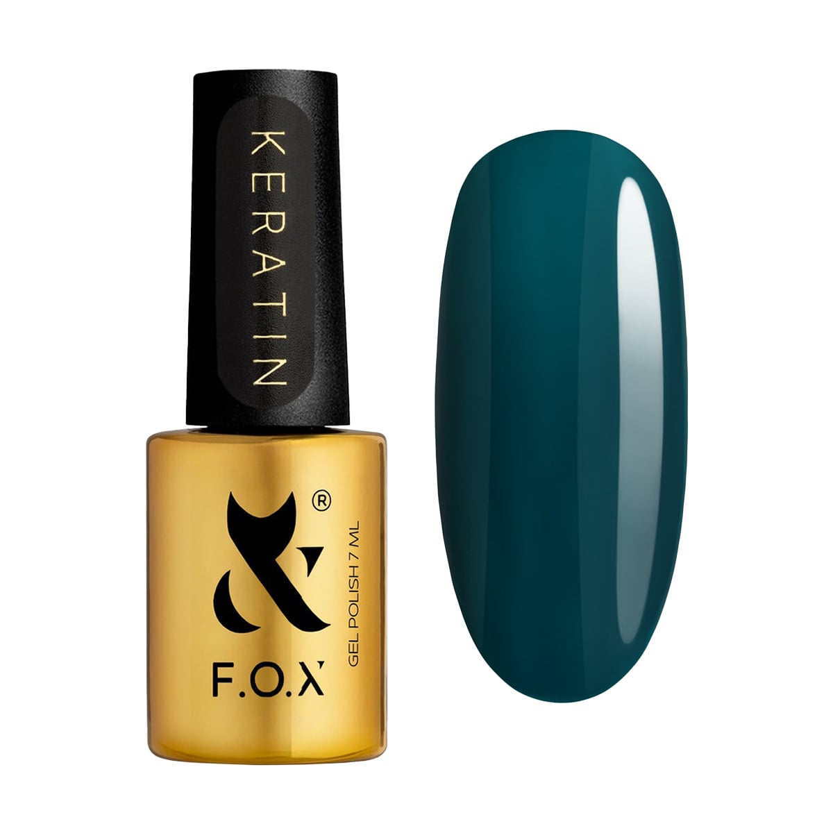 

Гель-лак для нігтів F.O.X Keratin Fashion Capsule Gel Polish 008, 7 мл