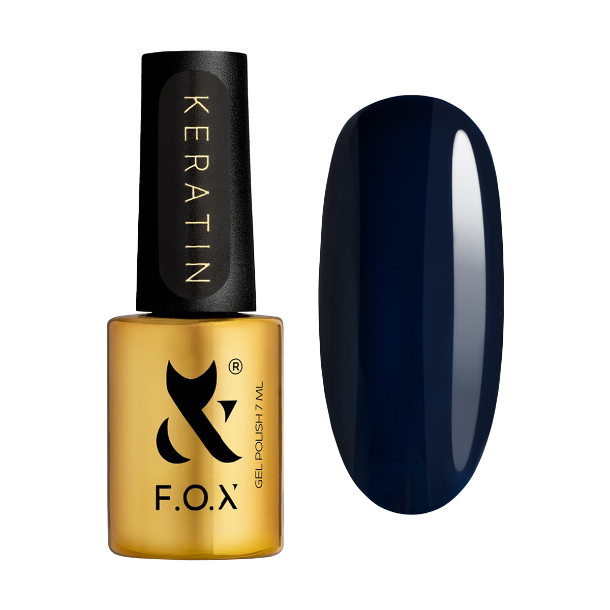 

Гель-лак для нігтів F.O.X Keratin Fashion Capsule Gel Polish 009, 7 мл