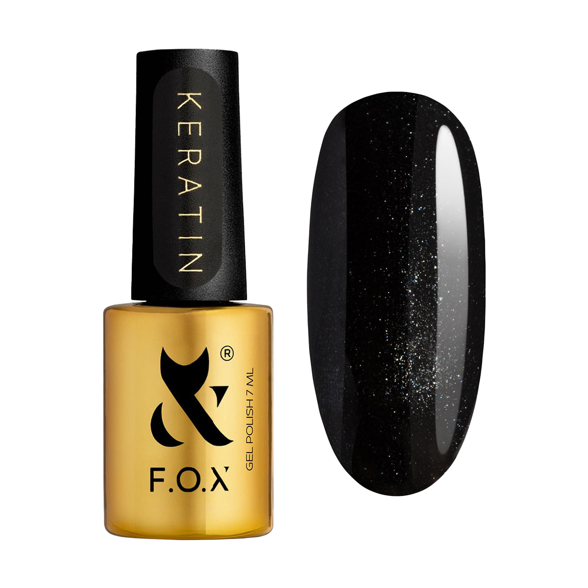 

Гель-лак для нігтів F.O.X Keratin Fashion Capsule Gel Polish 010, 7 мл