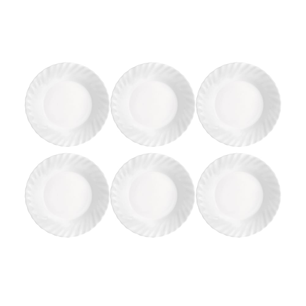 

Набір глибоких тарілок Bormioli Rocco Prima білий, 23 см, 6 шт (403885FN9321990/6)