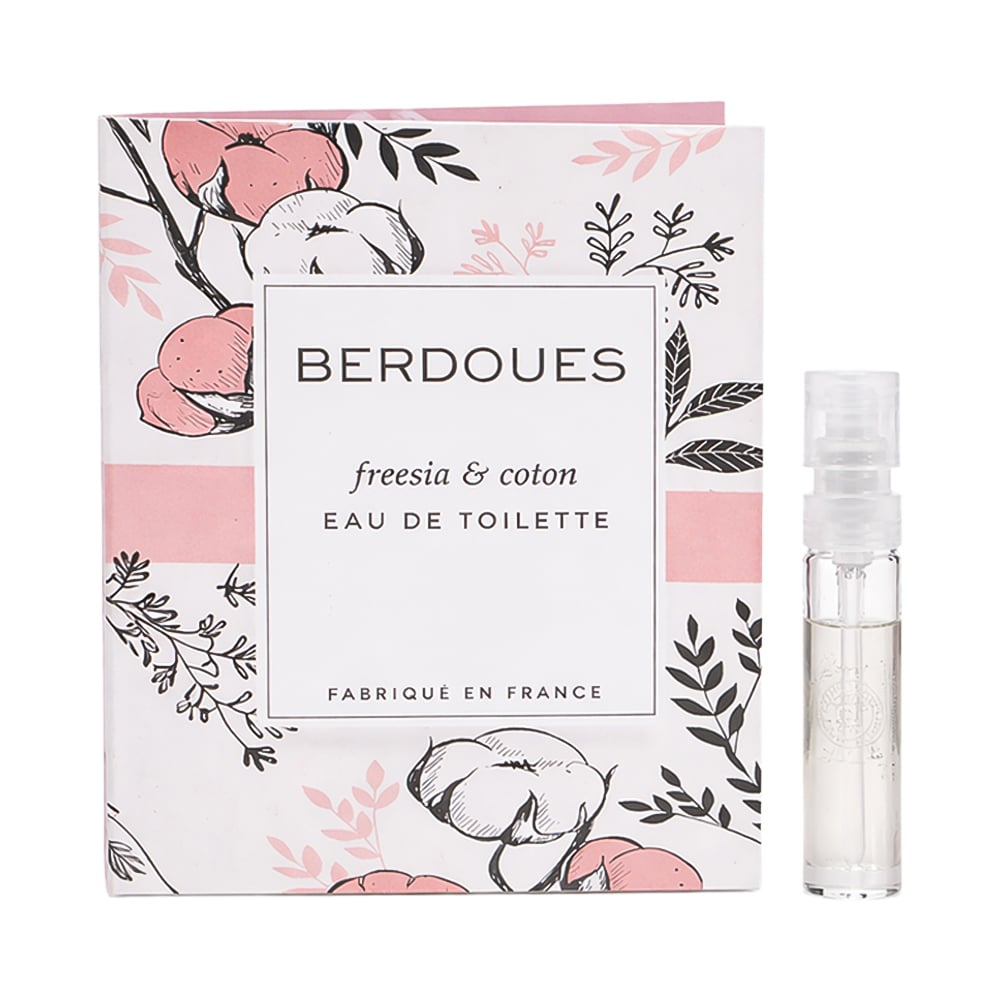 

Berdoues Freesia & Coton Туалетна вода жіноча, 1.2 мл (пробник)