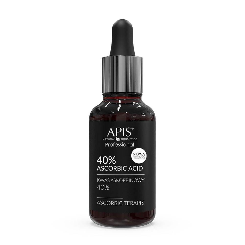 

Аскорбінова кислота 40% Apis Natural Cosmetics Professional Ascorbic Terapis Ascorbic Acid 40%, 30 мл