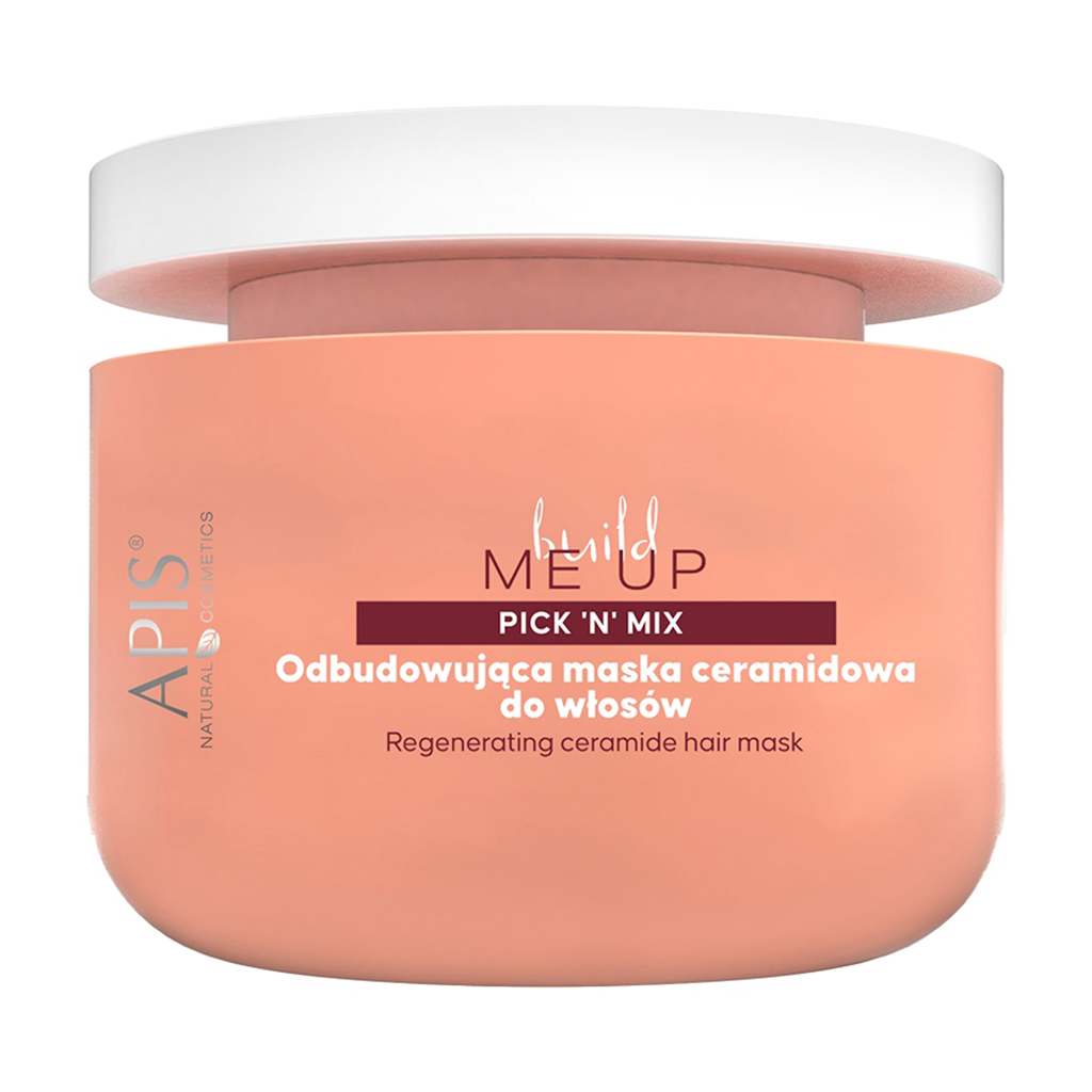 

Маска для волосся Apis Natural Cosmetics Pick'N'Mix Build Me Up Regenerating Ceramide Hair Mask, 250 мл