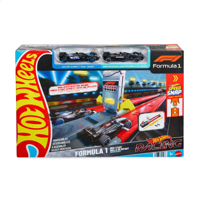 

Ігровий набір Hot Wheels Racing Formula 1, від 3 років (JKM88)