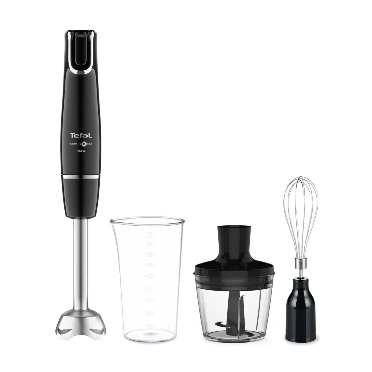 

Блендер заглибний Tefal Infiny Force 3 в 1 чорний (HB943838)