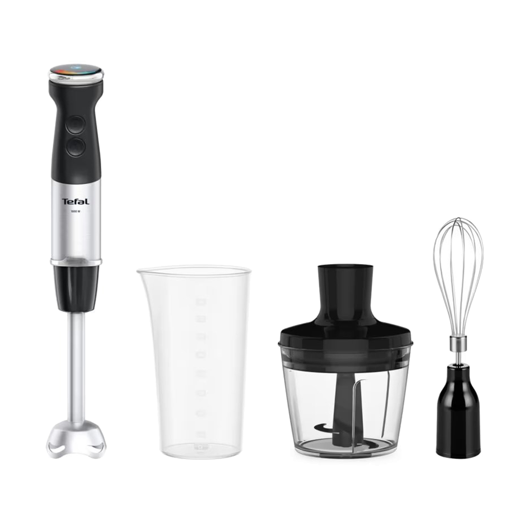 Блендер заглибний Tefal Quickchef+ 3 в 1 чорно-сріблястий (HB673830)