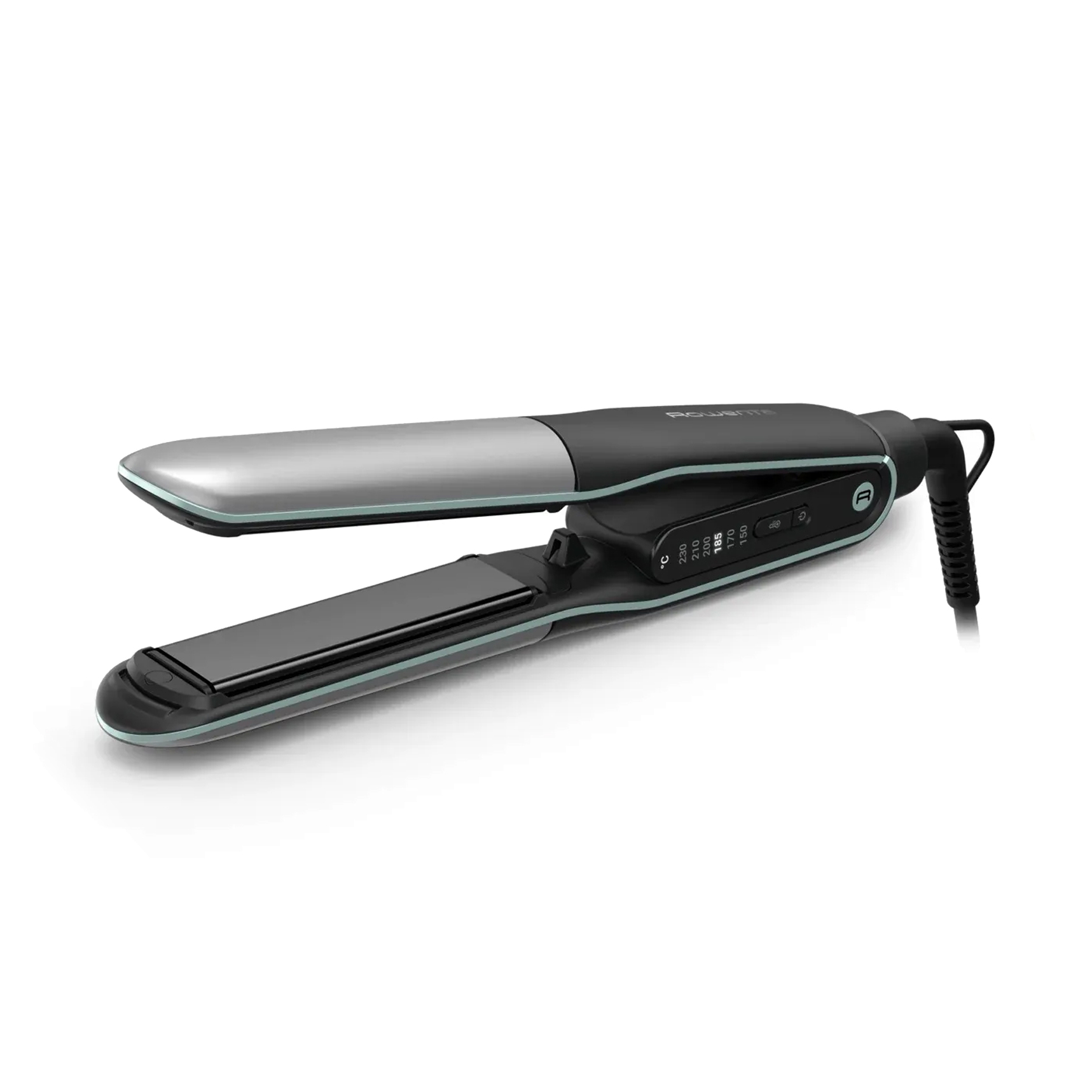 

Вирівнювач для волосся Rowenta Thermostyle з дисплеєм, чорно-сірий (SF7120E0)