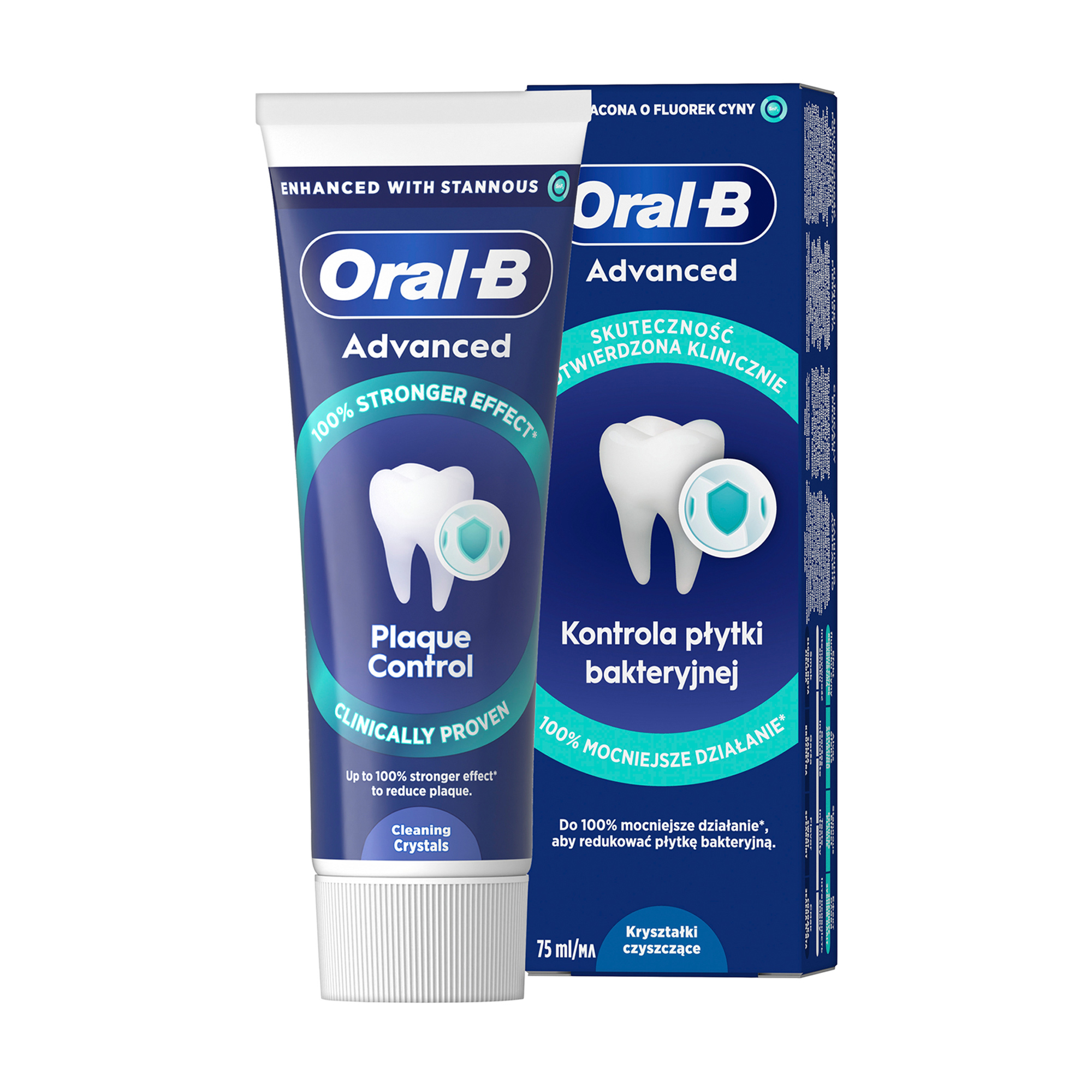 

Зубна паста Oral-B Advanced Plaque Control Toothpaste, 75 мл