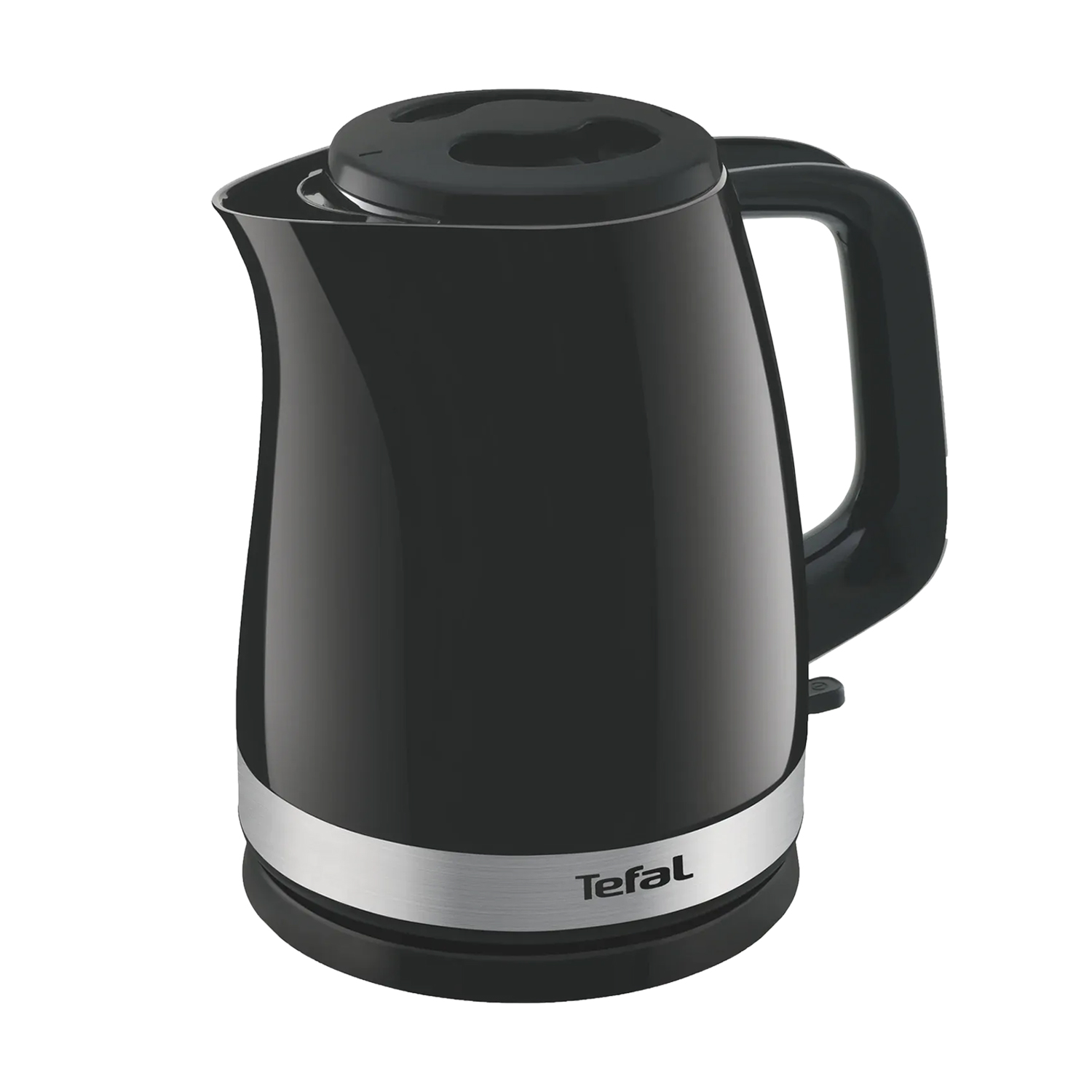 

Електрочайник Tefal Delfini сріблясто-чорний, 1.5 л (KO150F30)