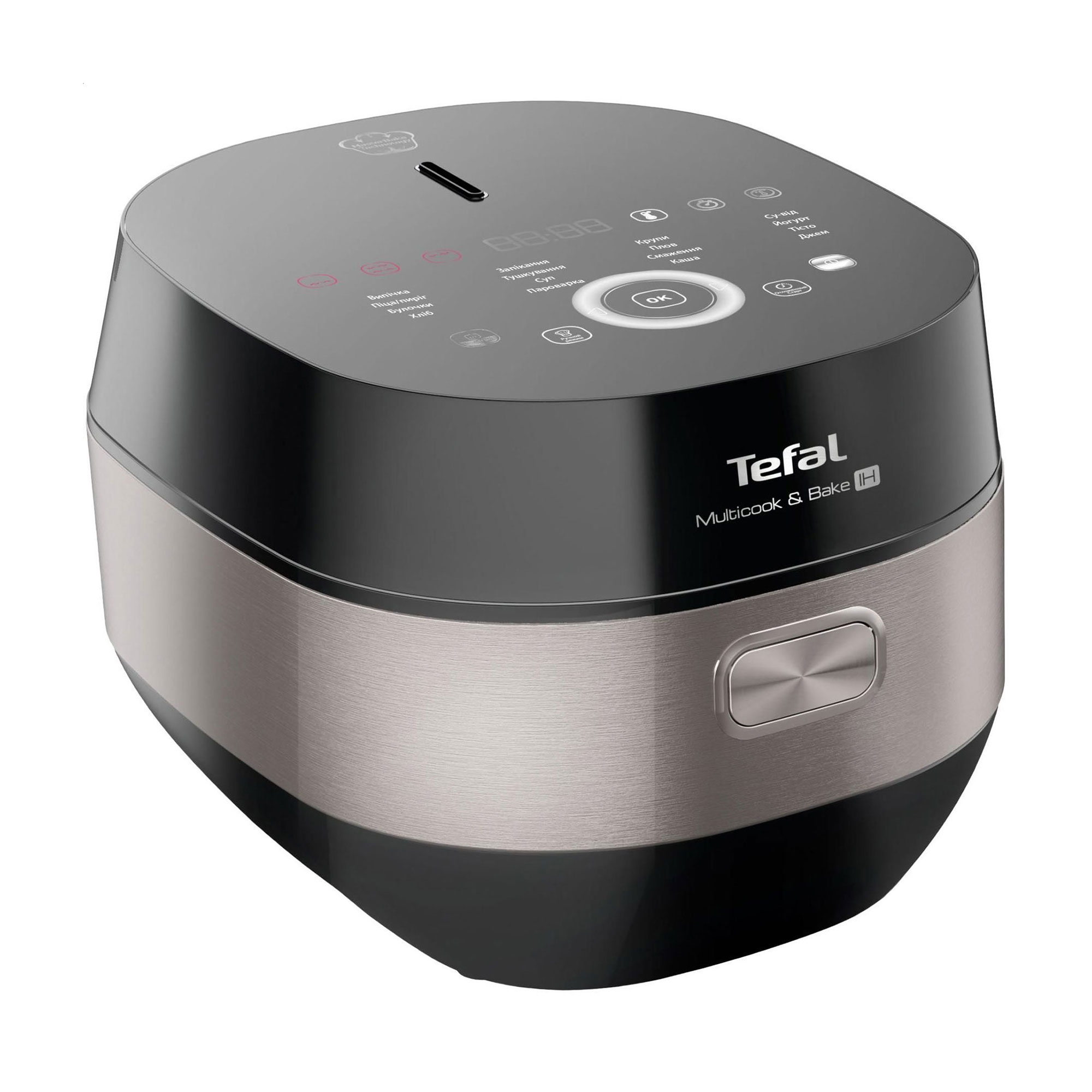 

Мультиварка Tefal Multicook & Bake IH чорна (RK908A34)