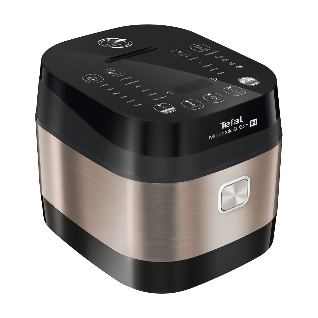 

Мультиварка Tefal MultiCook & Stir чорно-бронзова (RK905A34)