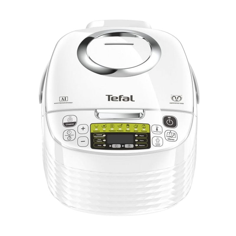 Мультиварка Tefal Spherical Bowl біла (RK745134)