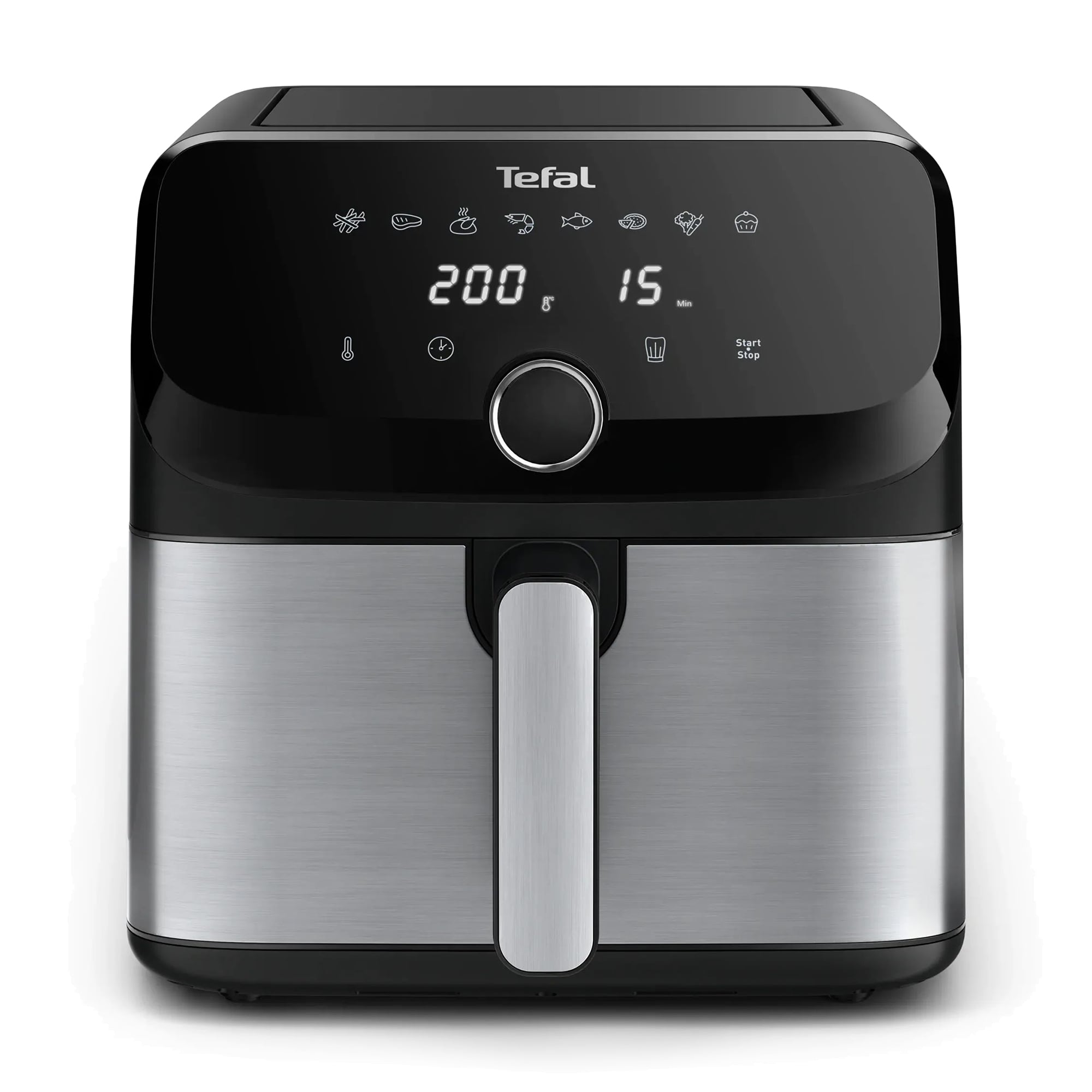 

Мультипіч Tefal Easy Fry Mega чорна (EY855D10)