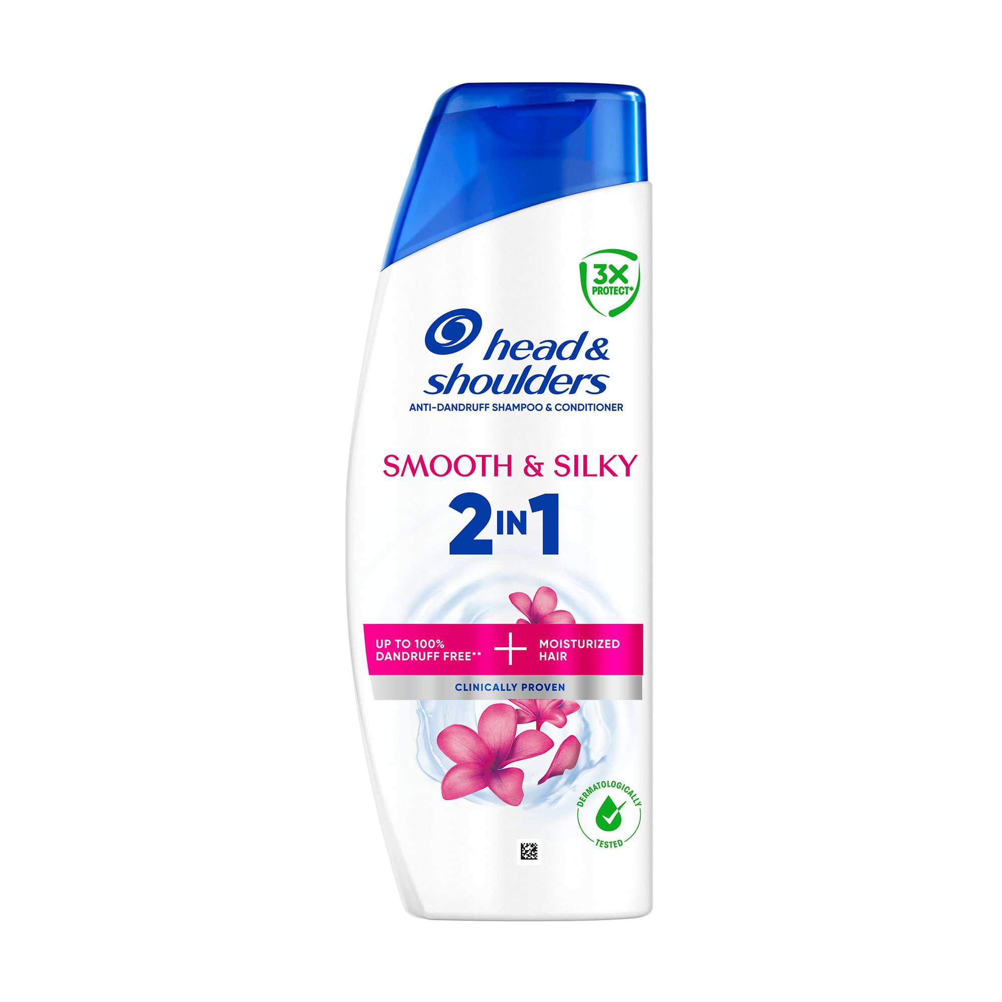 

Шампунь для волосся 2 в 1 Head & Shoulders Smooth & Silky Гладке та шовковисте, проти лупи, 400 мл