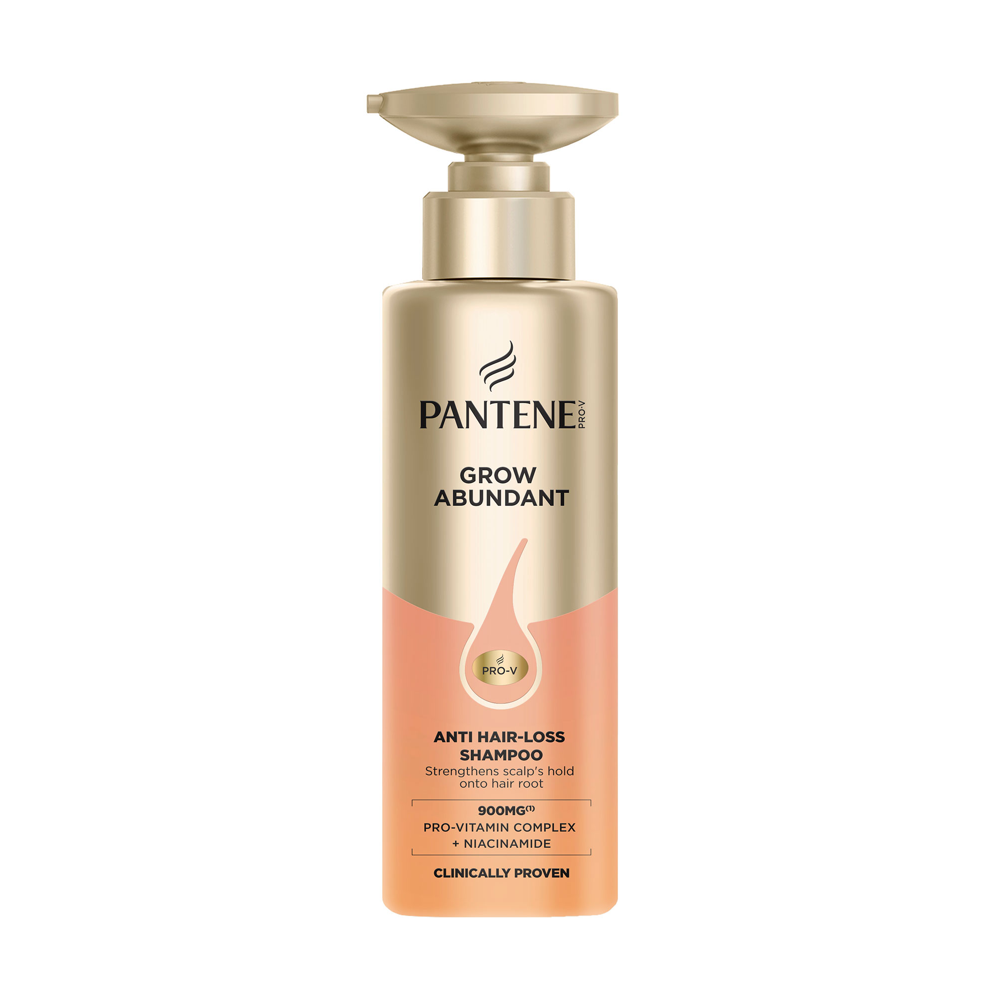 

Шампунь Pantene Pro-V Grow Abundant Anti Hair-loss Shampoo Розкішний ріст, проти випадіння волосся, 290 мл