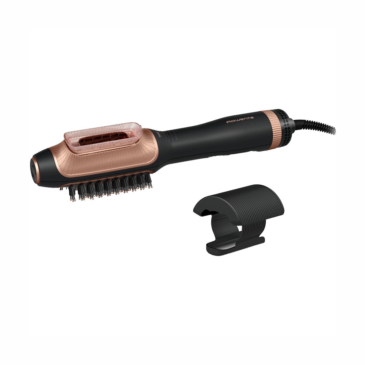 

Фен-щітка для волосся 2 в 1 Rowenta Reverso Dry & Brush чорно-золотий (CF9840F0)
