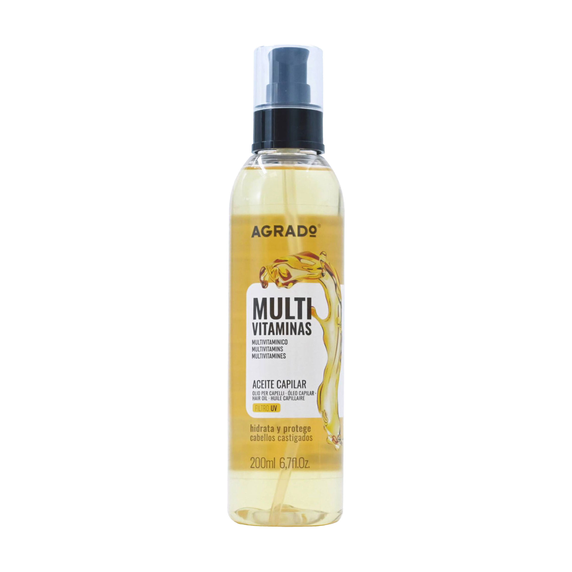 

Мультивітамінна олія для волосся Agrado Multivitamins Hair Oil, 200 мл