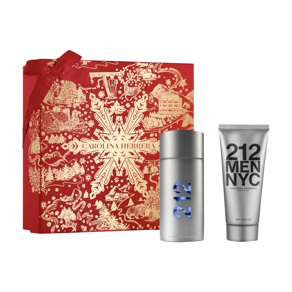 

Парфумований набір чоловічий Carolina Herrera 212 Men NYC (туалетна вода, 100 мл + гель після гоління, 100 мл)