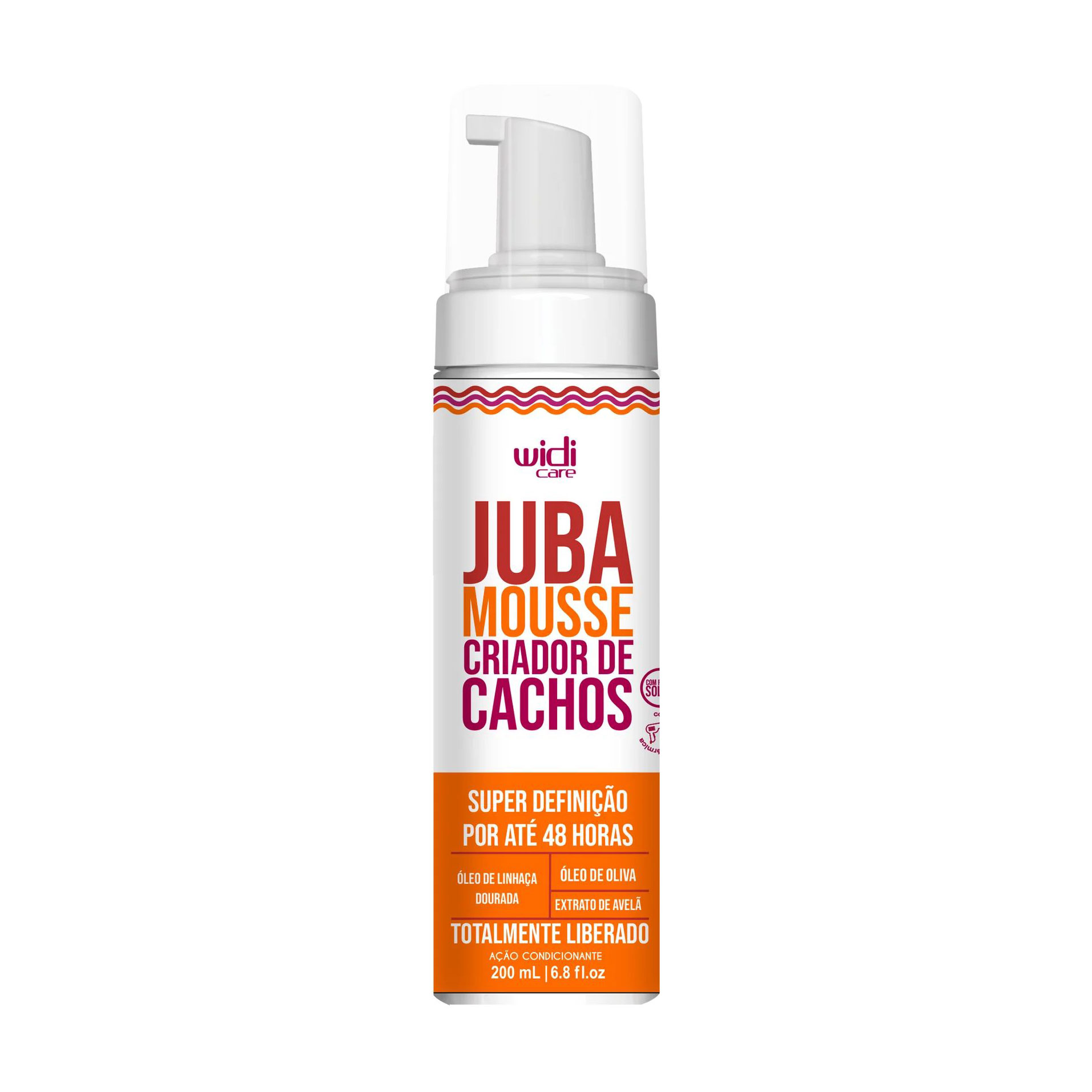 Мус для формування локонів Widi Care Juba Mousse, 200 мл