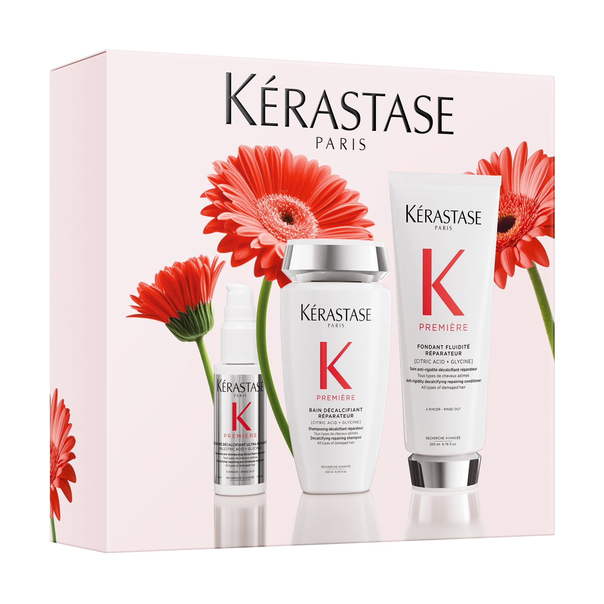 

Набір для волосся Kerastase Premiere (шампунь-ванна, 250 мл + кондиціонер, 200 мл + прешампунь-догляд, 45 мл)