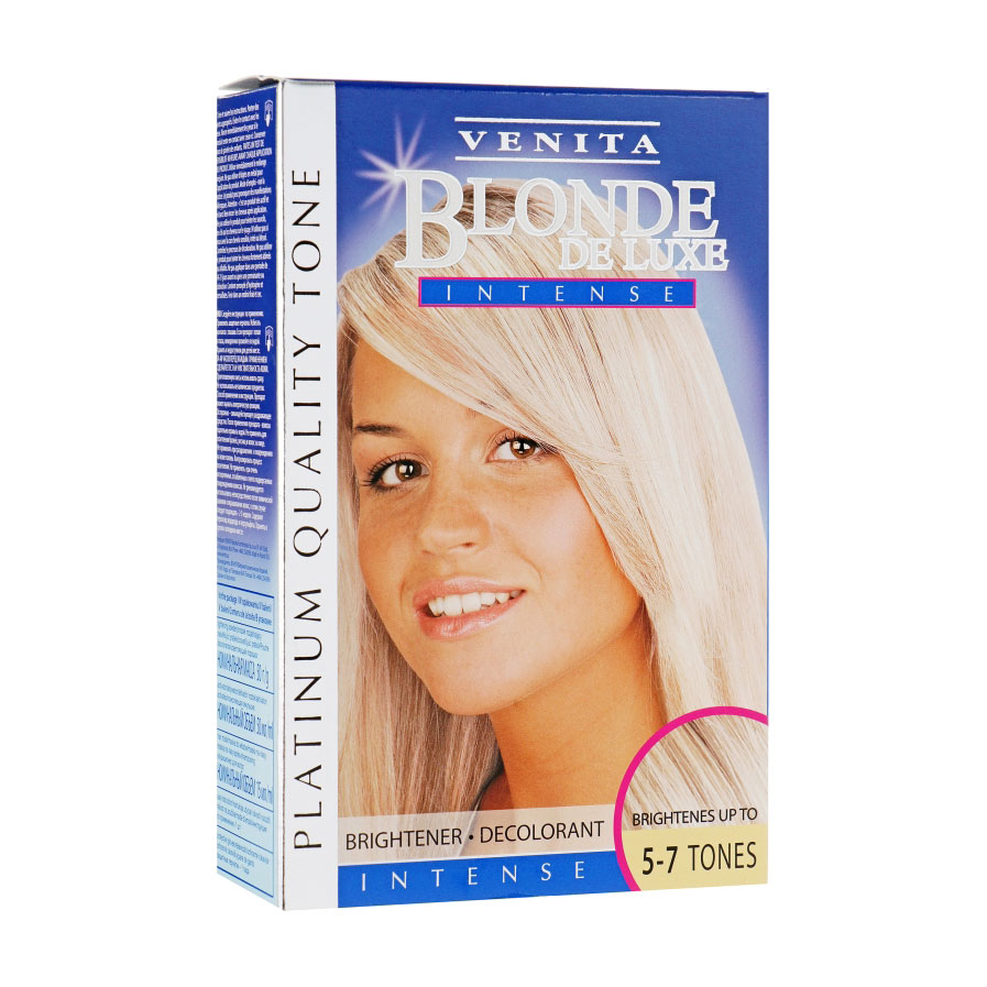 

Освітлювач для волосся Venita Blonde De Luxe Intense, 100 мл