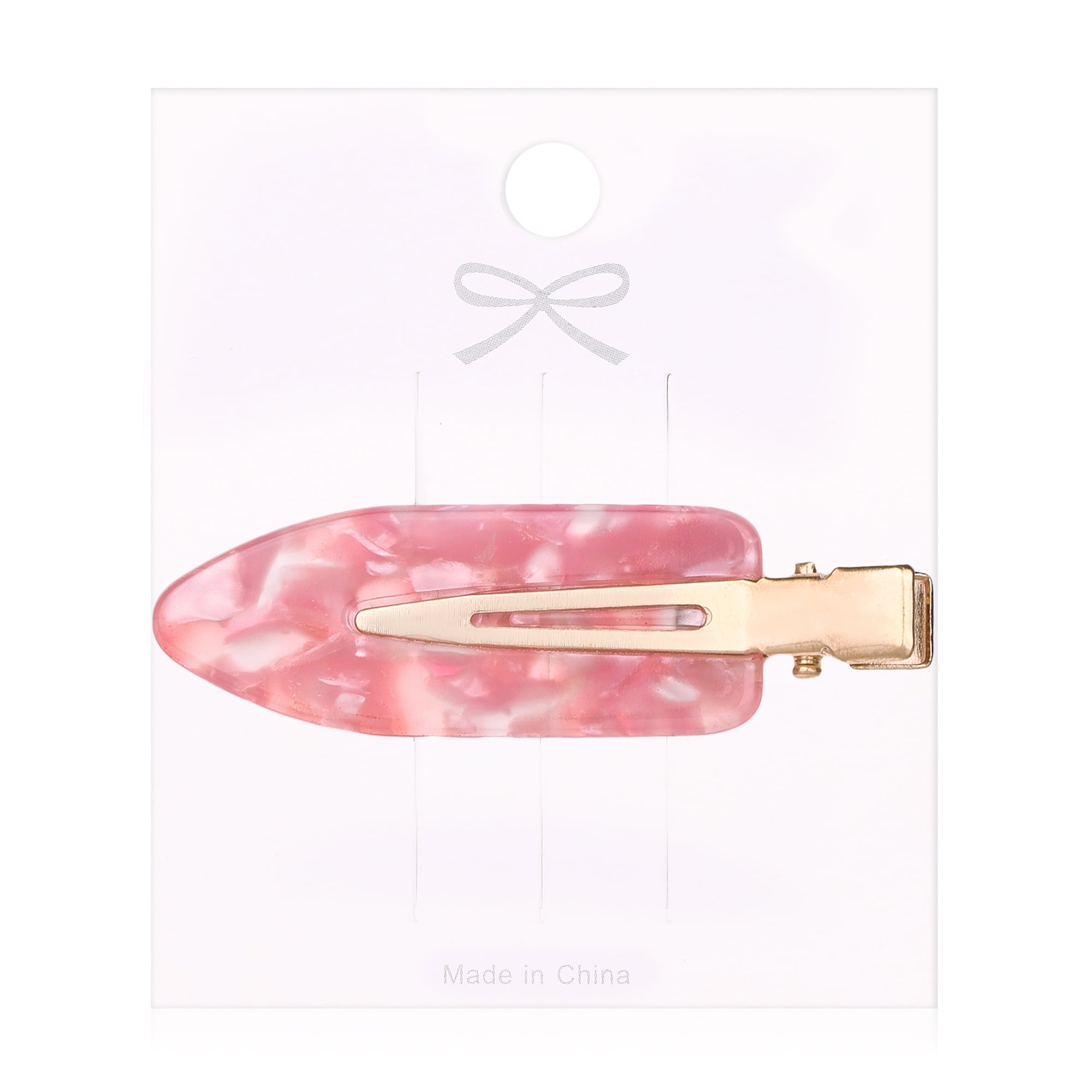 

Безшовна заколка для волосся, сакура, яскраво-рожева, 1 шт (E25092634)