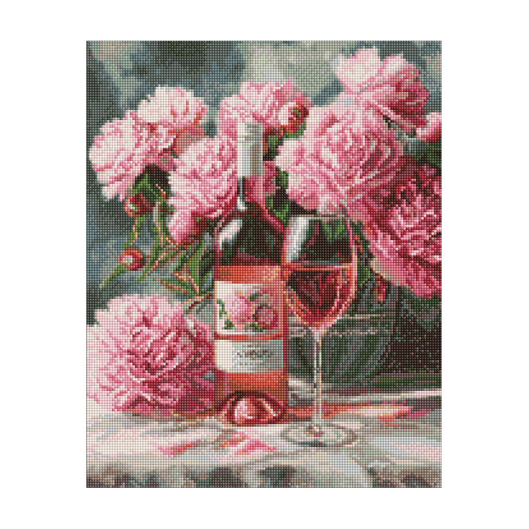 

Алмазна мозаїка Ideyka Рожеві миті насолоди, 40*50 см (AMO20278)