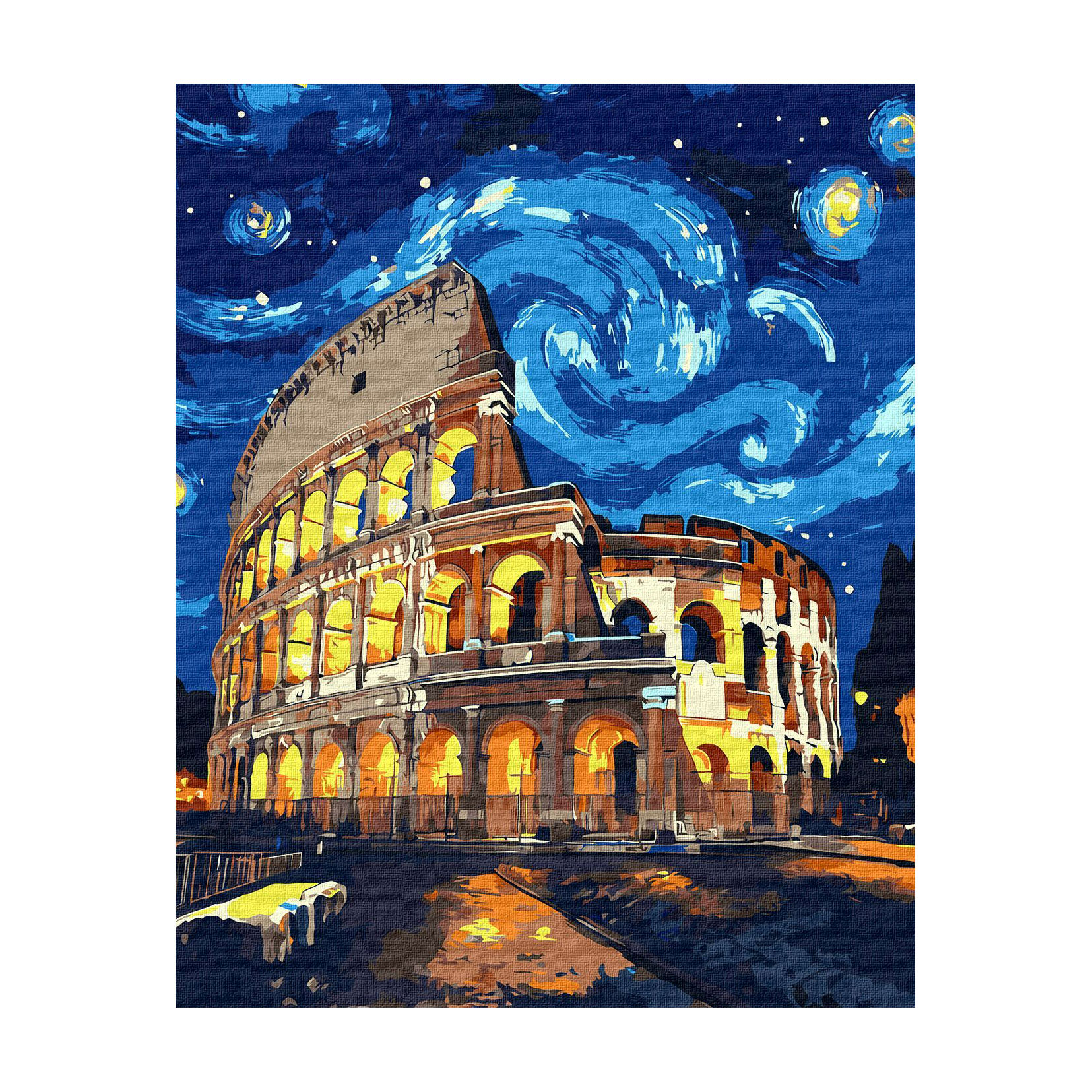 

Картина за номерами Ideyka Ніч у Римі, 40*50 см (KHO3668)