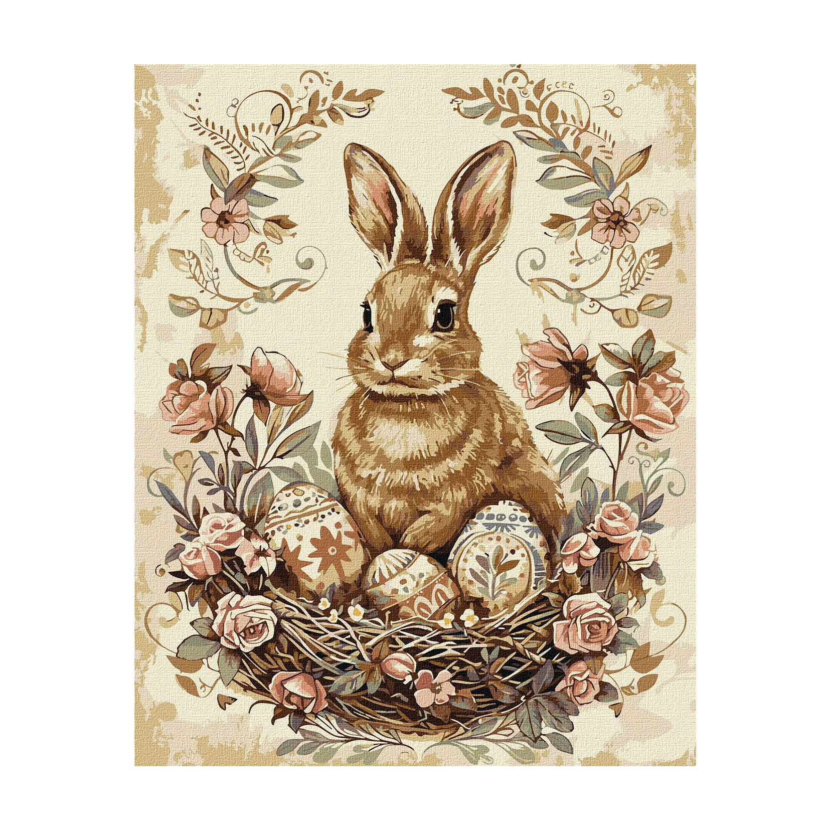 

Картина за номерами Ideyka Великодній кролик 2, 40*50 см (KHO5183)