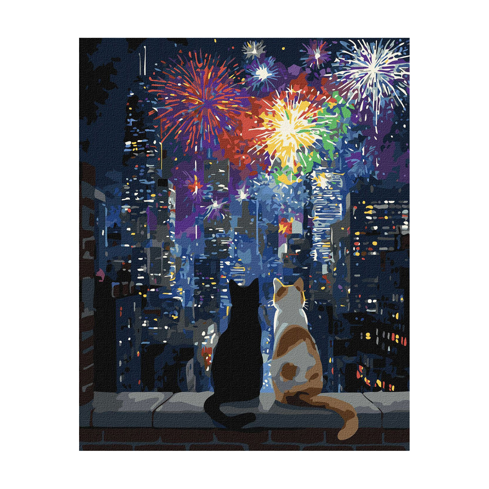 

Картина за номерами Ideyka Нічне побачення, 40*50 см (KHO6876)