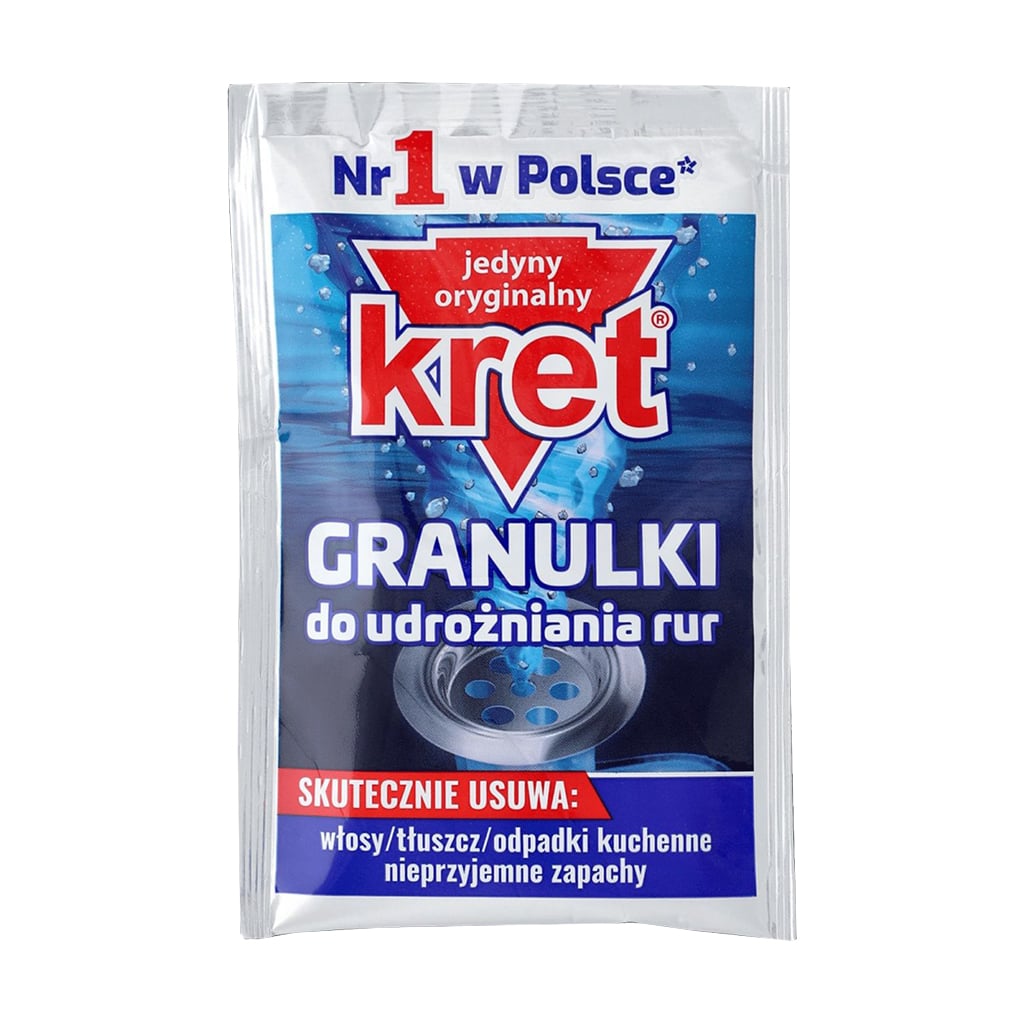 

Гранули для прочищення труб Kret, 40 г