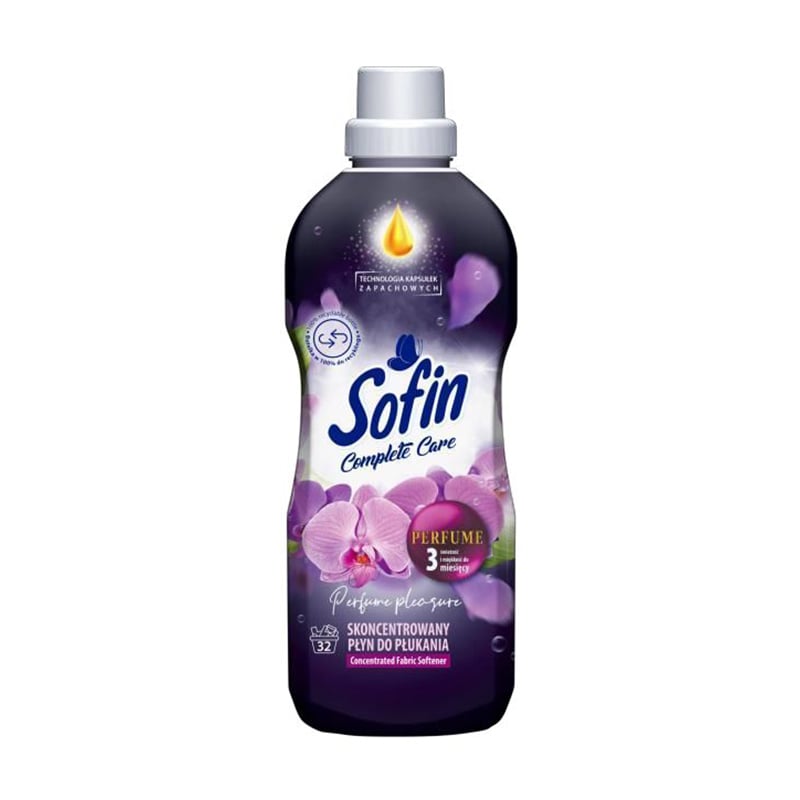 

Ополіскувач для тканин Sofin Complete Care, Perfume Pleasure, 32 цикли прання, 800 мл