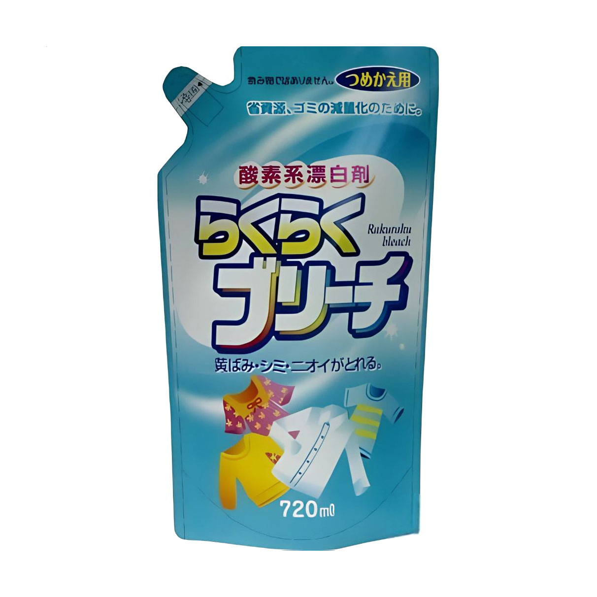 

Кисневий відбілювач для одягу Rocket Soap Bleach for Clothes, 720 мл (дойпак)