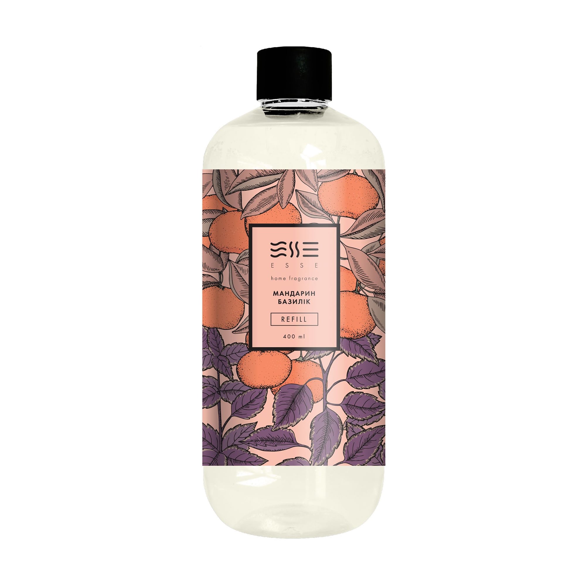 

Змінний блок для аромадифузору Esse Home Мандарин та базилік, 400 мл