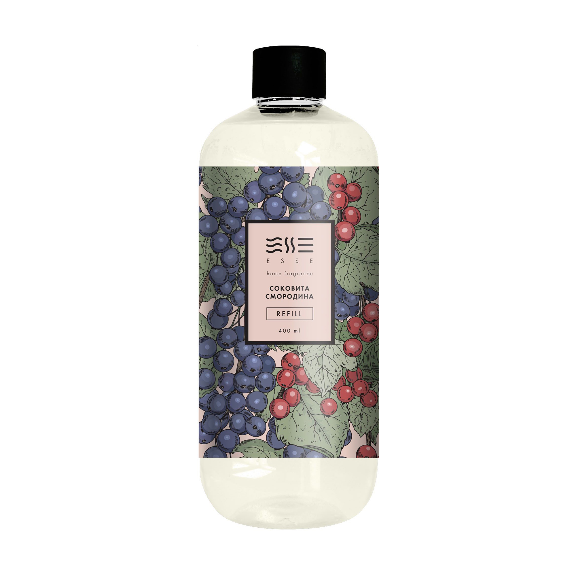 

Змінний блок для аромадифузору Esse Home Соковита смородина, 400 мл