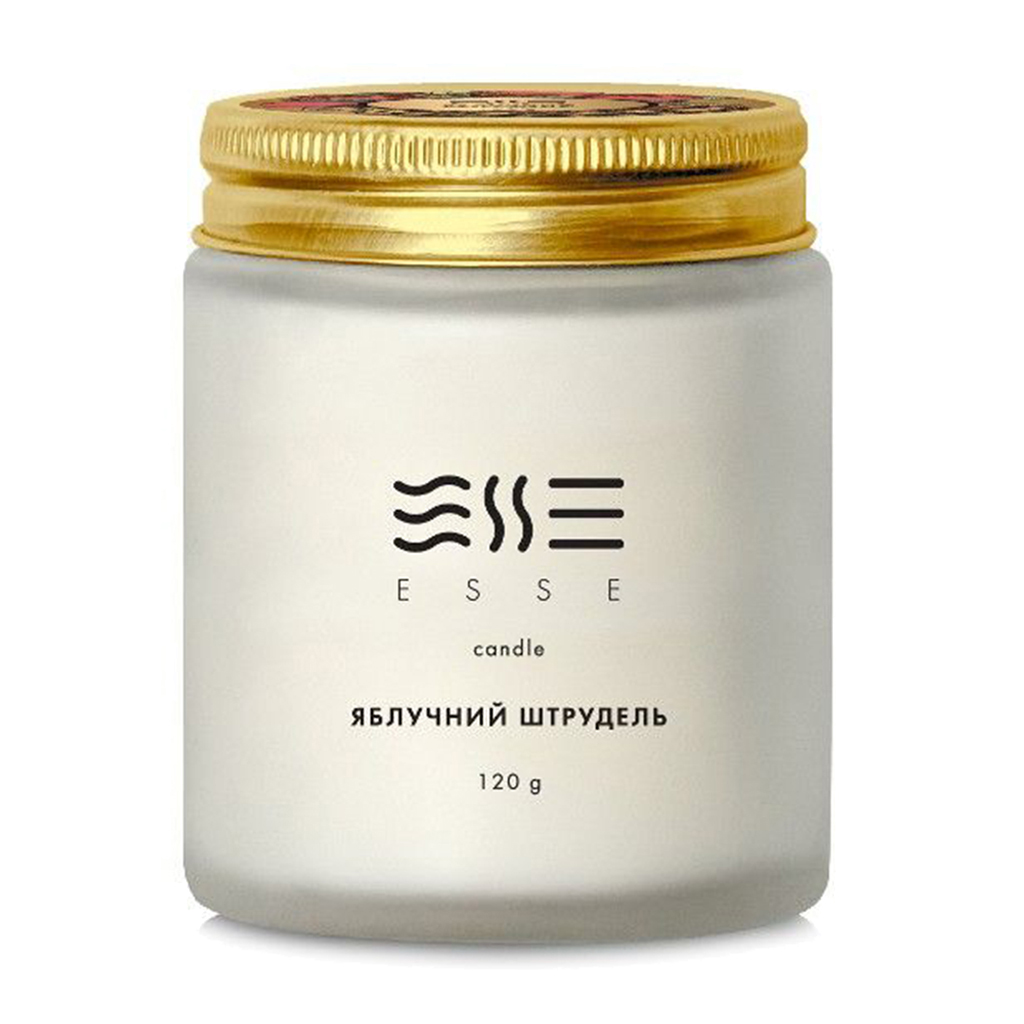 

Ароматична свічка Esse Home Яблучний штрудель, 120 г