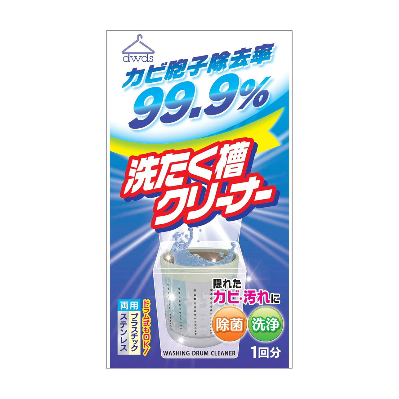 

Порошок для очищення барабана пральної машини Rocket Soap Washing Drum Cleaner, 120 г