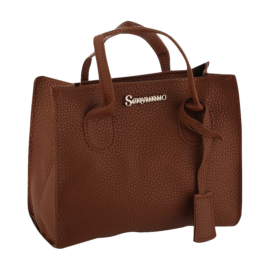 

Сумка Cosmo Shop Senyunuo з брелоком, міні, коричнева, 18*8*15 см (CS10980С)