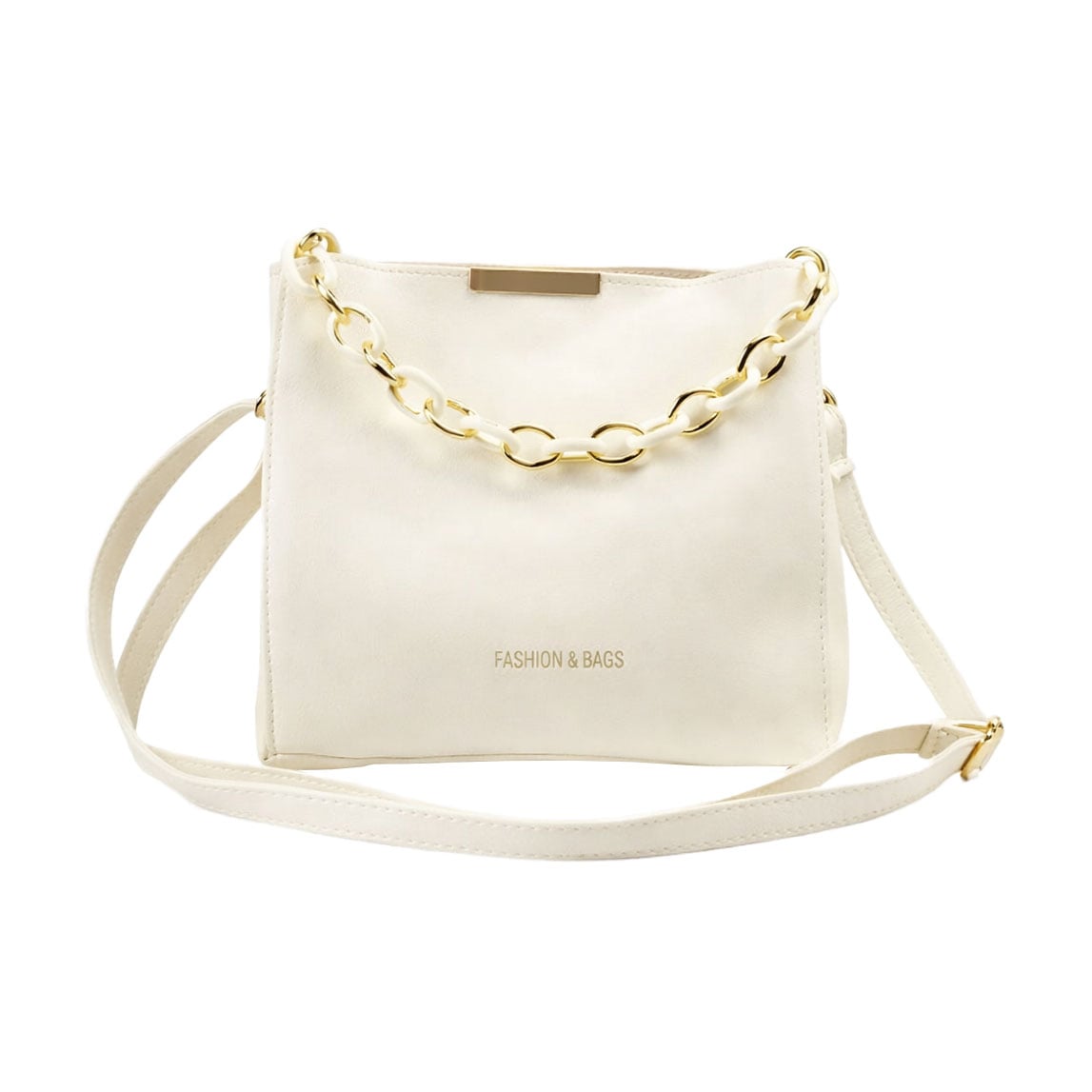 

Сумка Cosmo Shop Fashion & Bags з ланцюговою ручкою, міні, бежевий, 20*9.5*19 см (CS10982I)