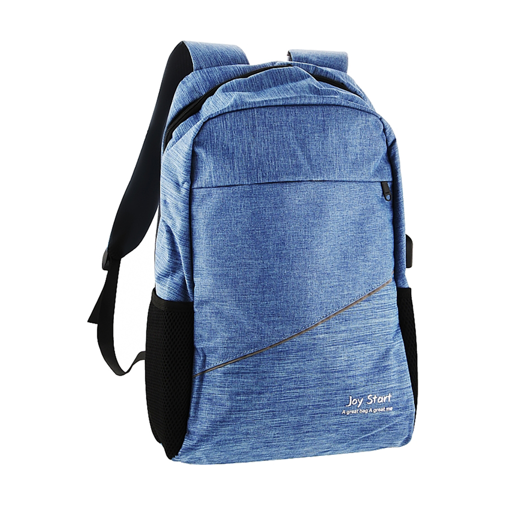 

Рюкзак багатофункціональний Cosmo Shop з USB-роз’ємом, синій, 29*44*14 см (BP010Blue)