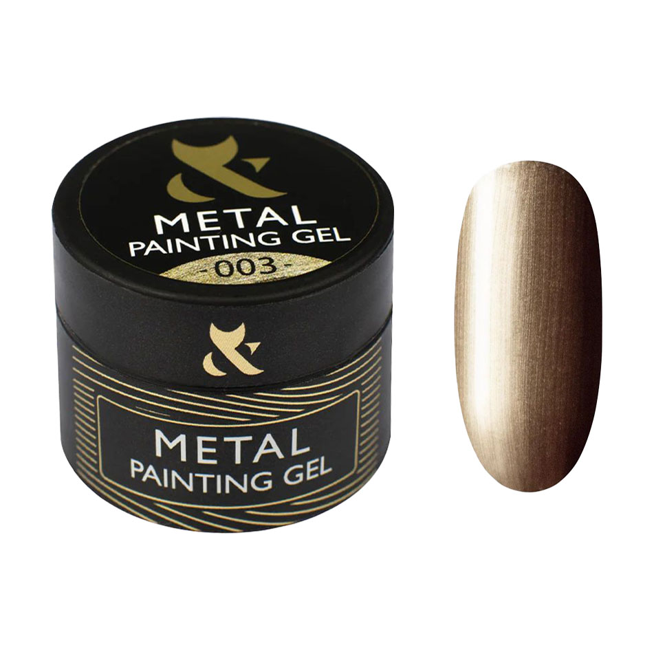 

Гель-фарба для нігтів F.O.X Metal Painting Gel 003, 5 мл