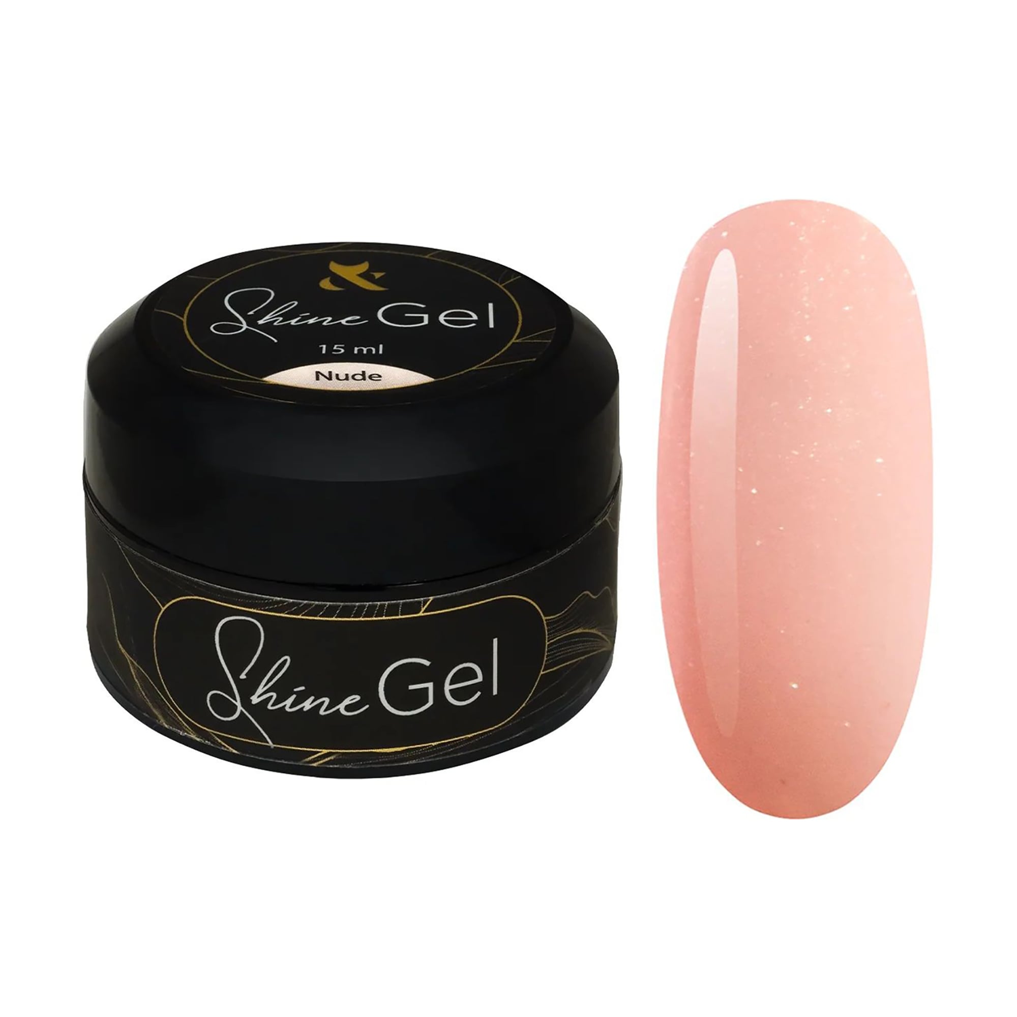 

Гель для укріплення натуральних нігтів F.O.X Shine Gel, Nude, 15 мл