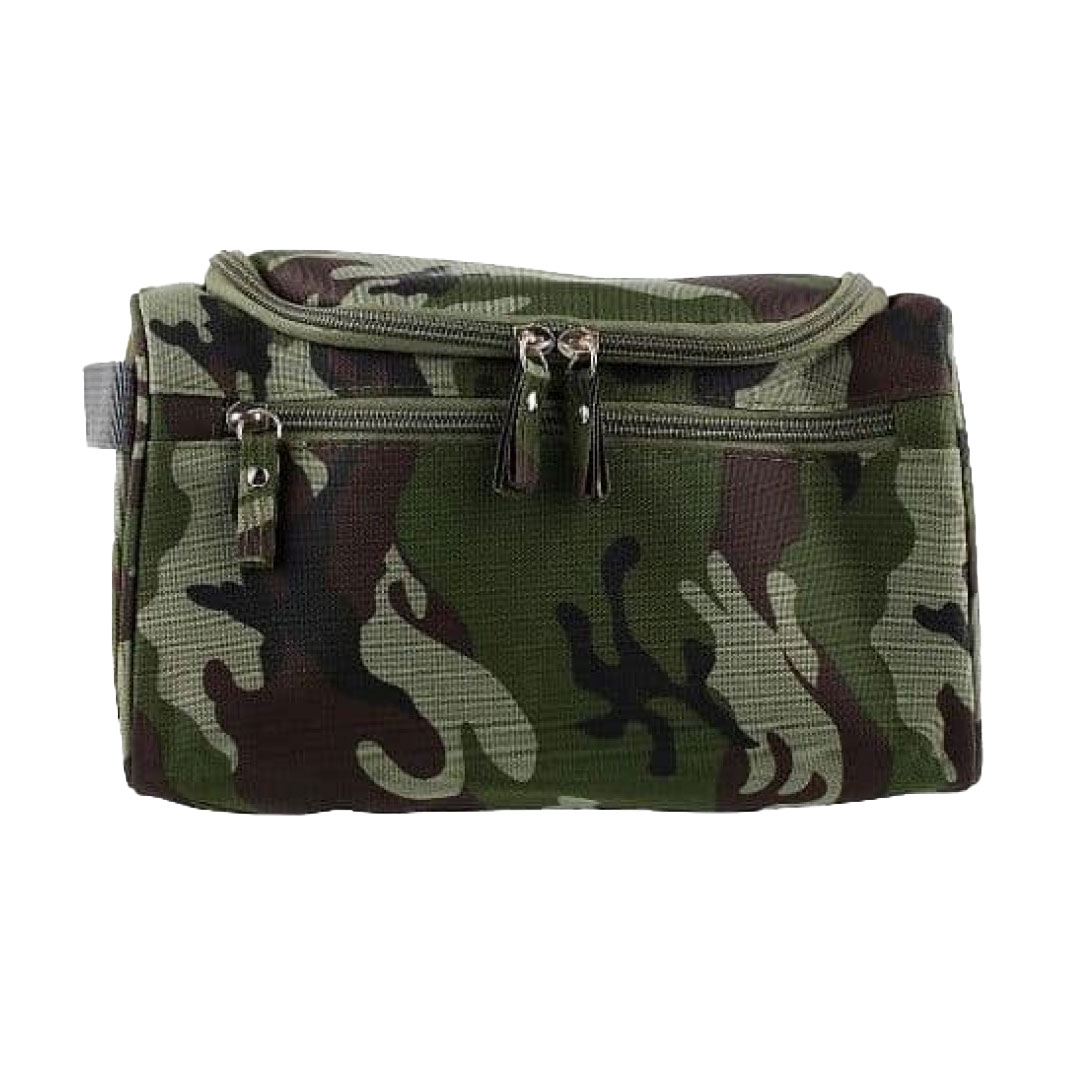 

Косметична дорожня сумка Cosmo Shop водонепроникна, камуфляж зелений, 25*14*13 см (LX-021HC)