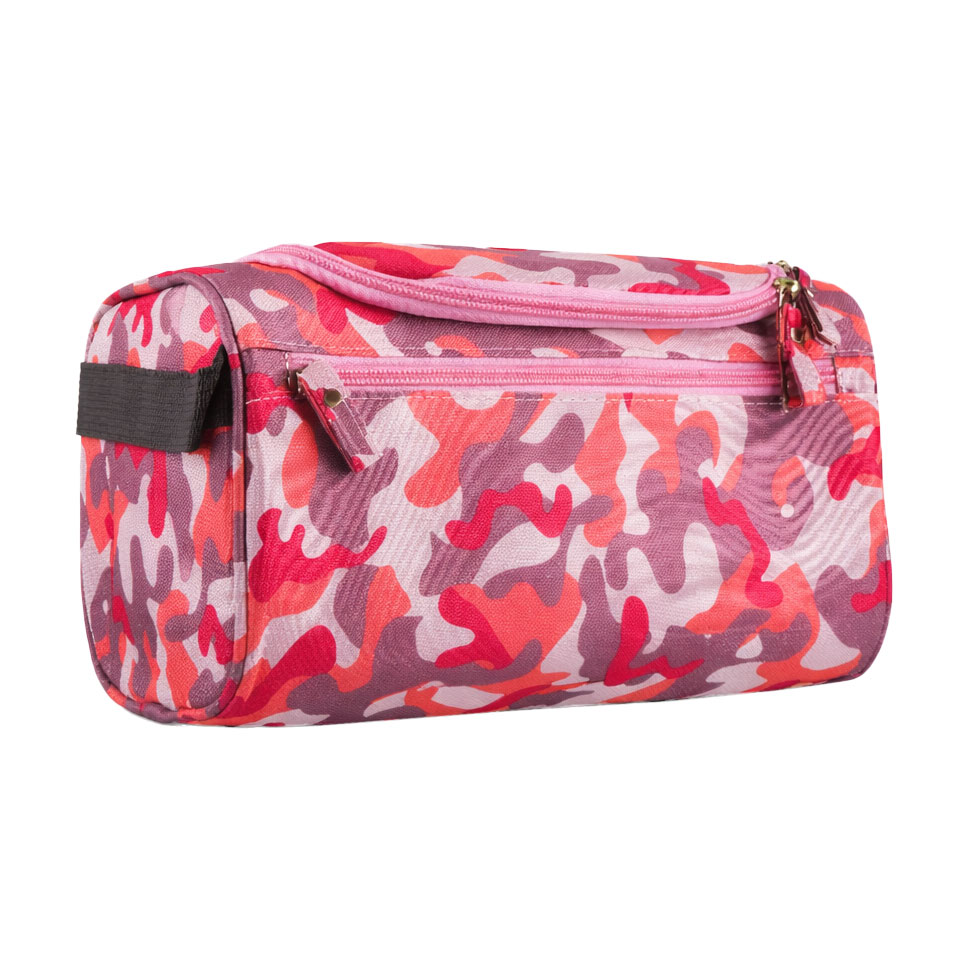 

Косметична дорожня сумка Cosmo Shop водонепроникна, камуфляж рожевий, 24.5*13*14.5 см (LX-021PC)