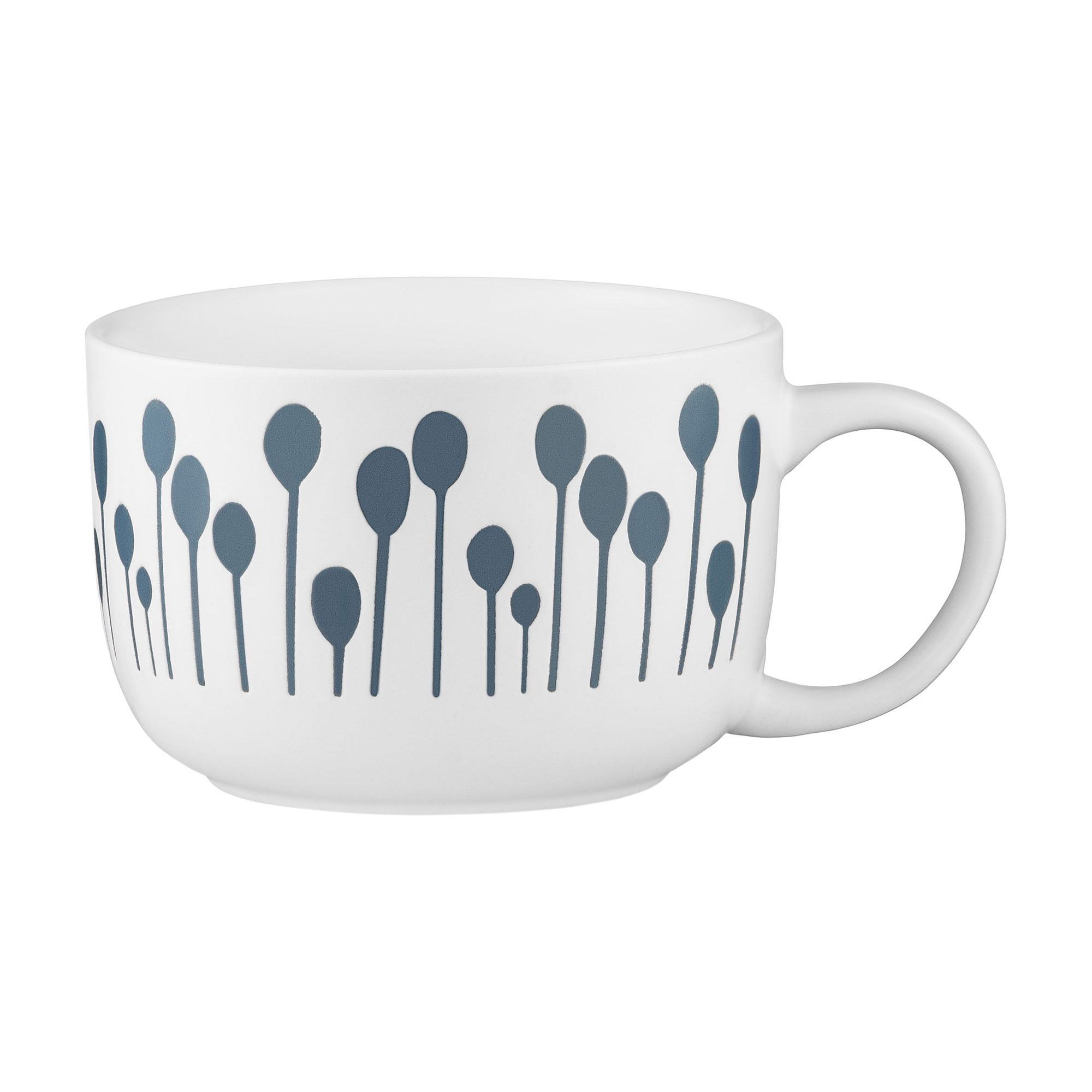 

Чашка Ardesto Piera керамічна, біла, 450 мл (AR3101)