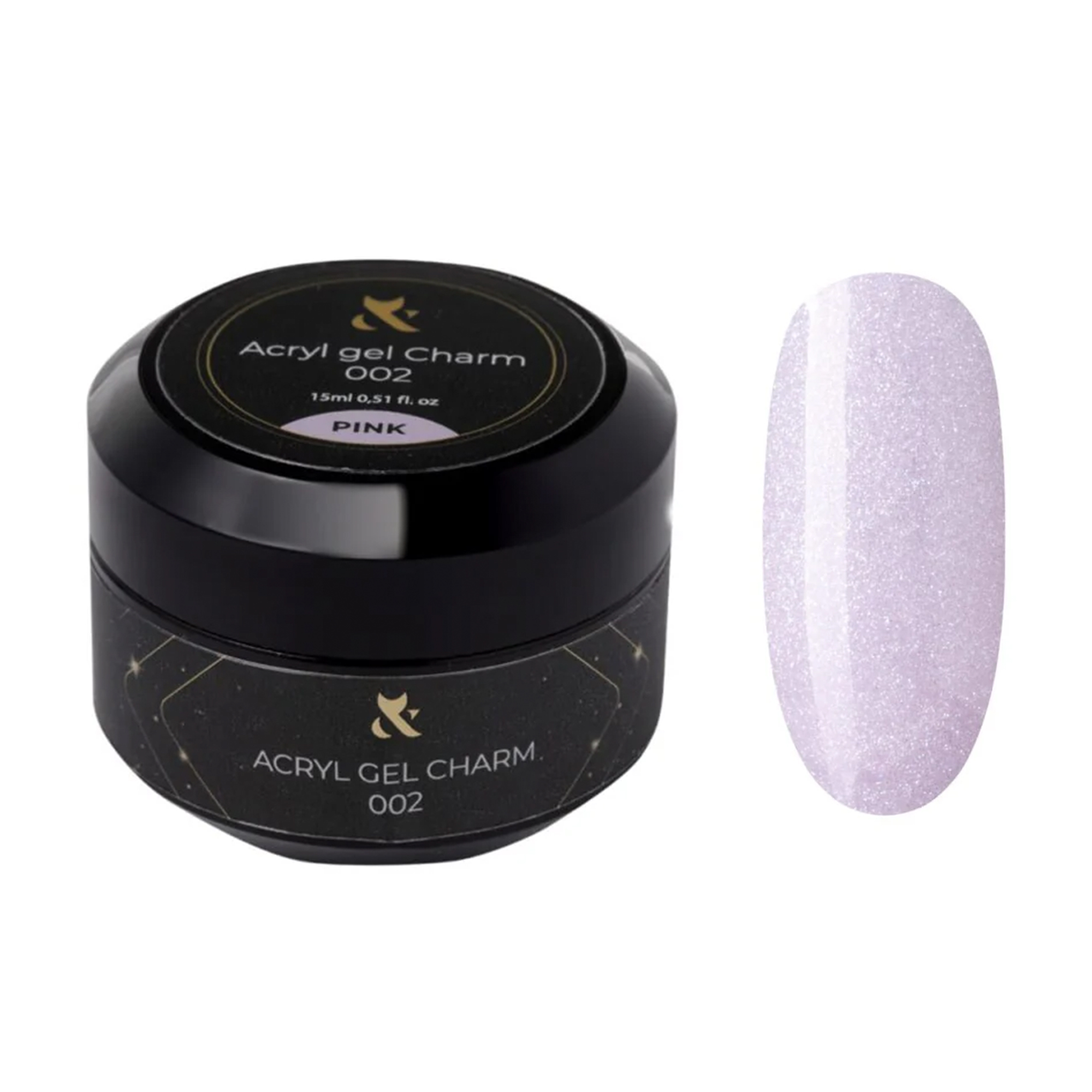 

Акрил-гель для нігтів F.O.X Acryl Gel Charm 002 Pink, 15 мл