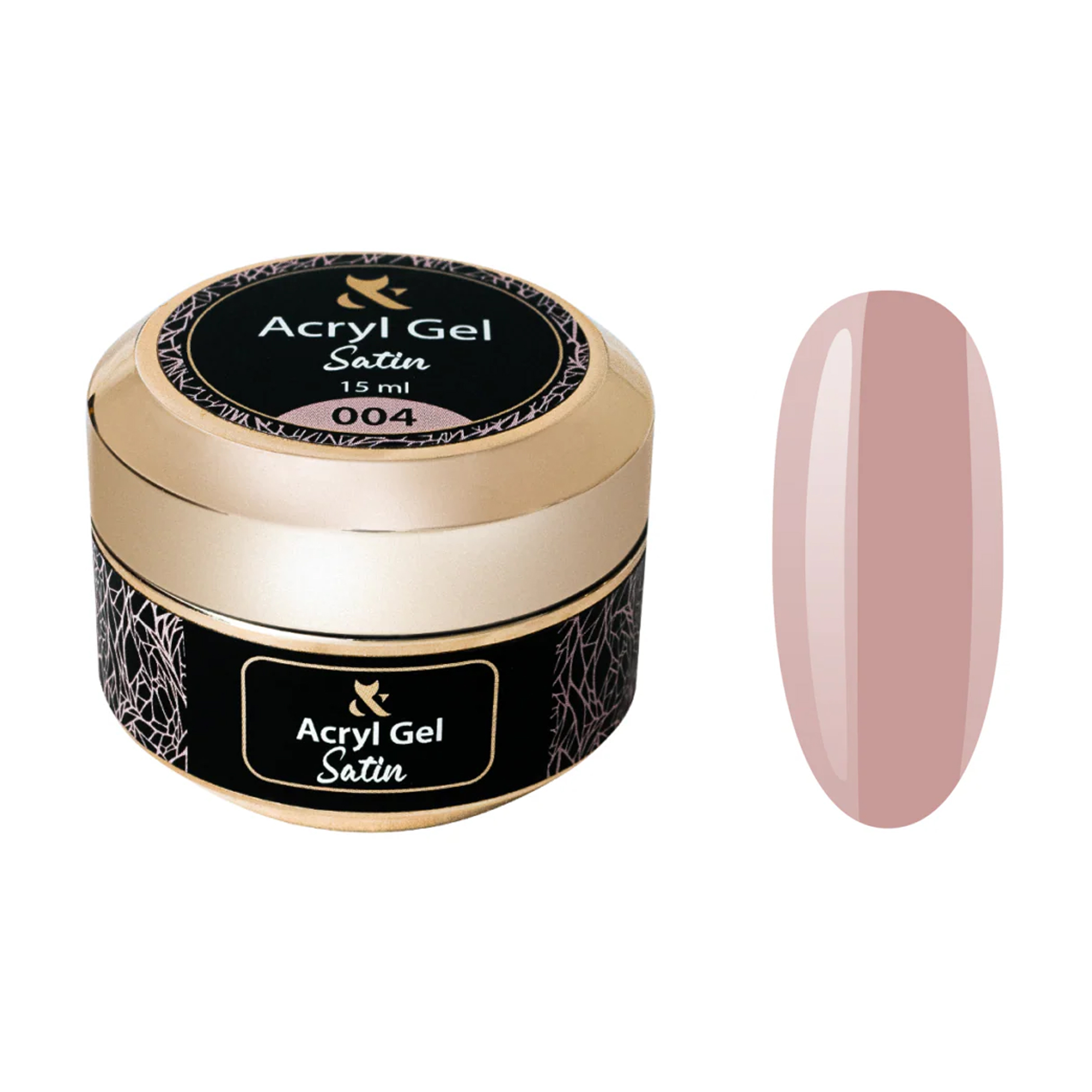 

Акрил-гель для нігтів F.O.X Acryl Gel Satin 004, 15 мл