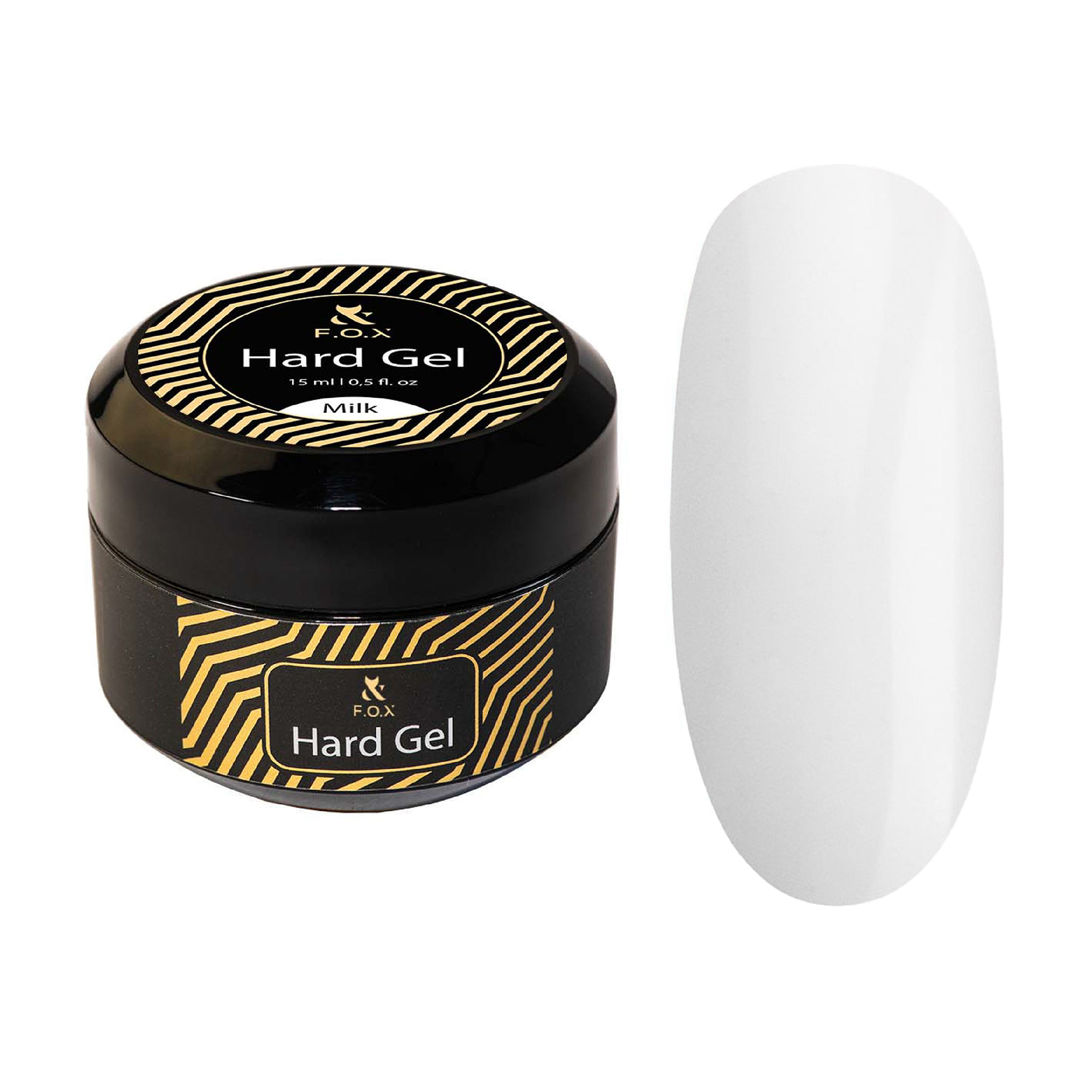 

Рідкий будівельний гель для нігтів F.O.X Hard Gel, Cover Milk, 15 мл
