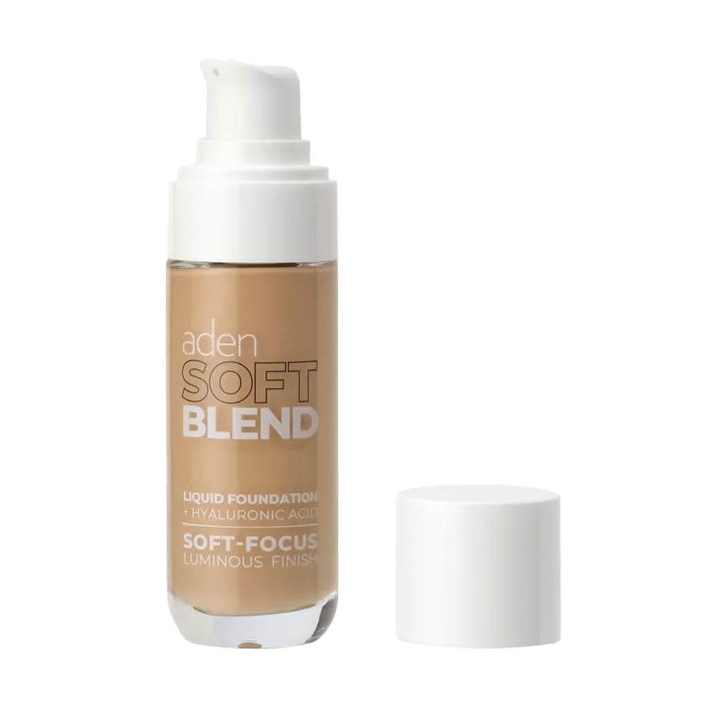 

Рідка тональна основа для обличчя Aden Soft Blend Liquid Foundation 03 Nude, 30 мл