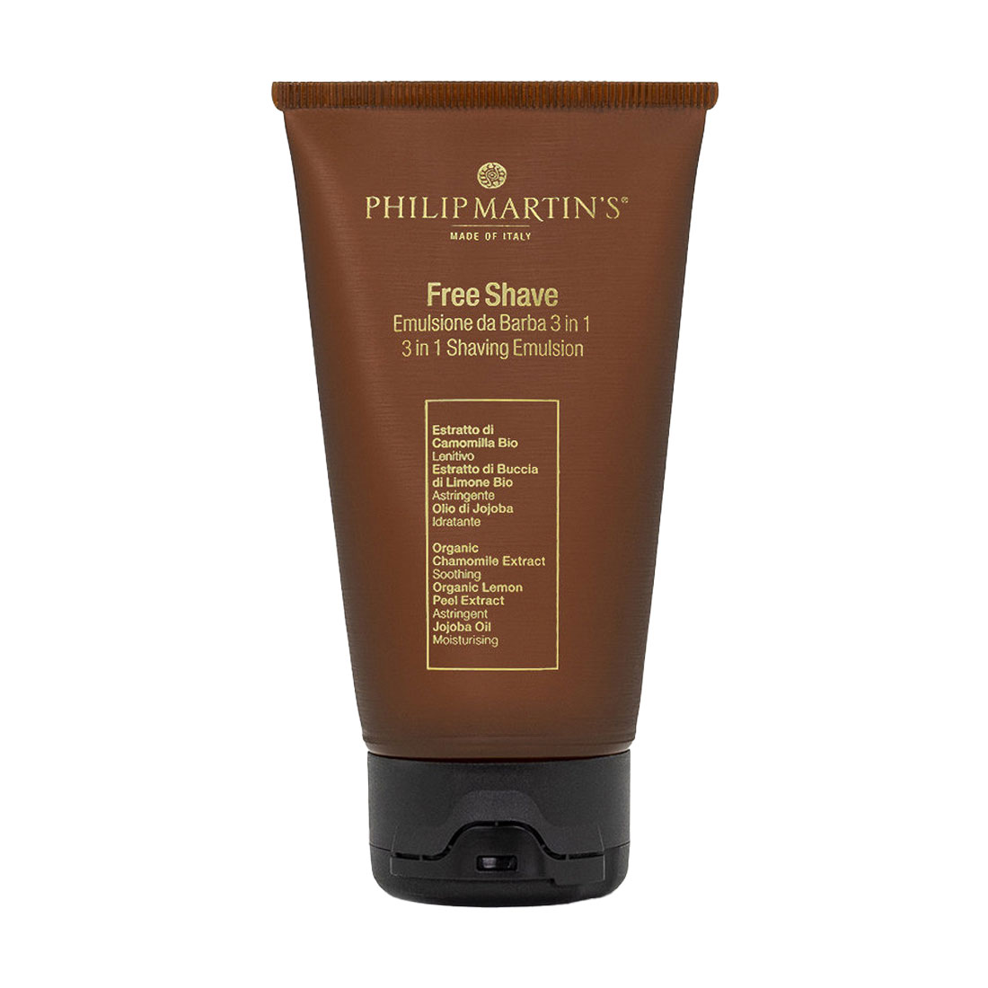 

Емульсія до, для та після гоління Philip Martin's Free Shave 3 in 1 Shaving Emulsion, 75 мл